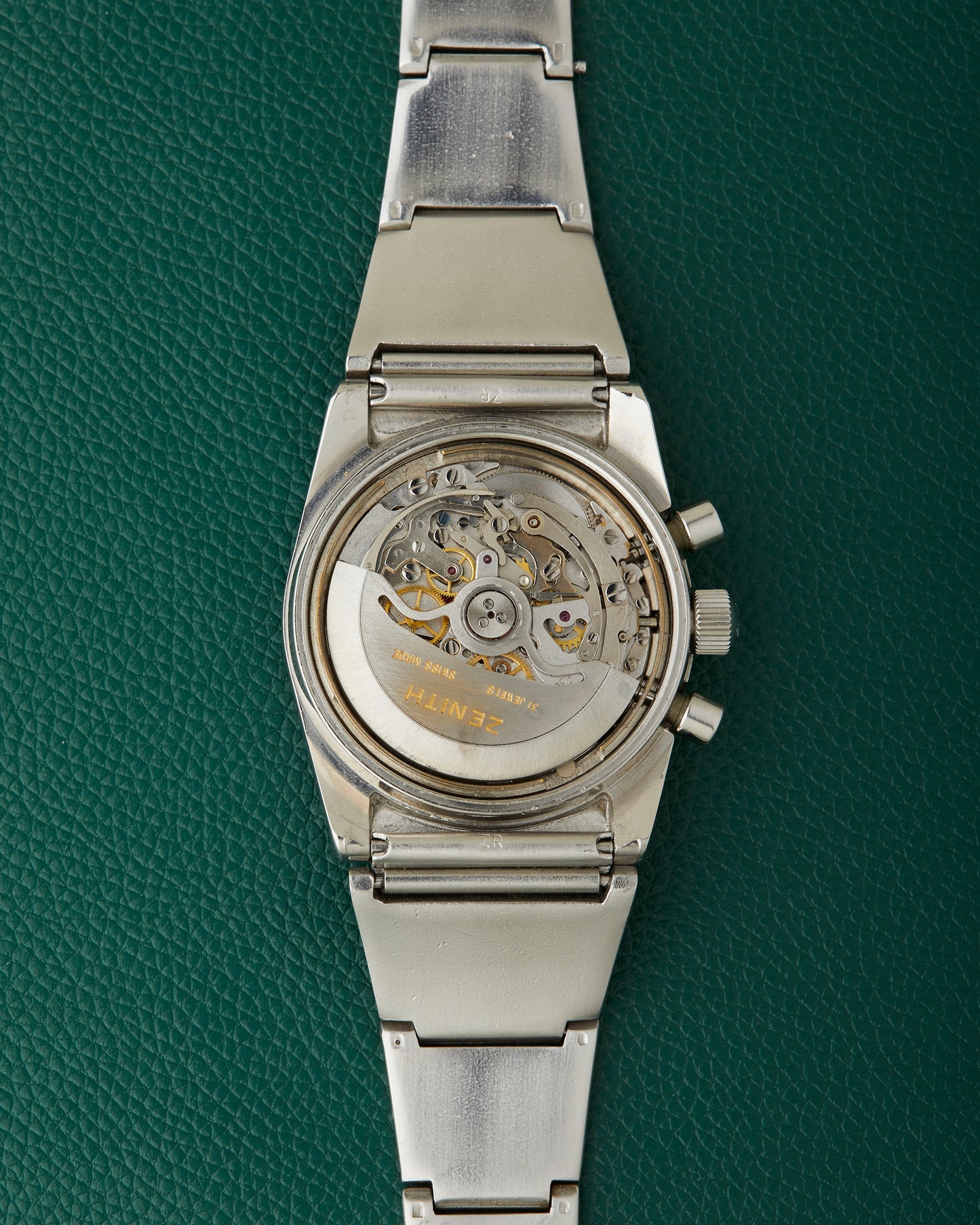 Zenith A782 Turquoise El Primero Vintage Lobster Bracelet
