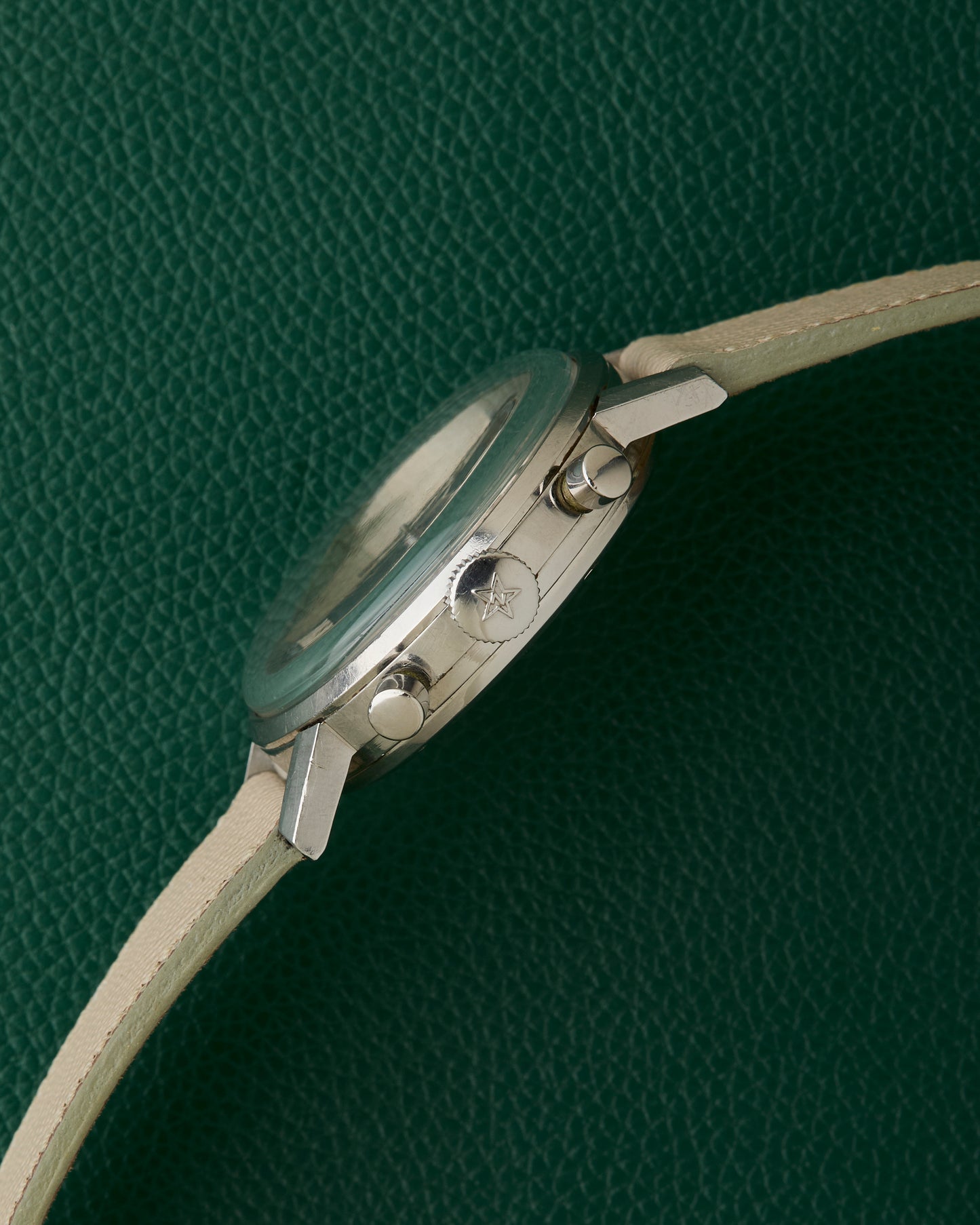 Zenith A271 Slate Sunburst Grey Vintage Chronograph