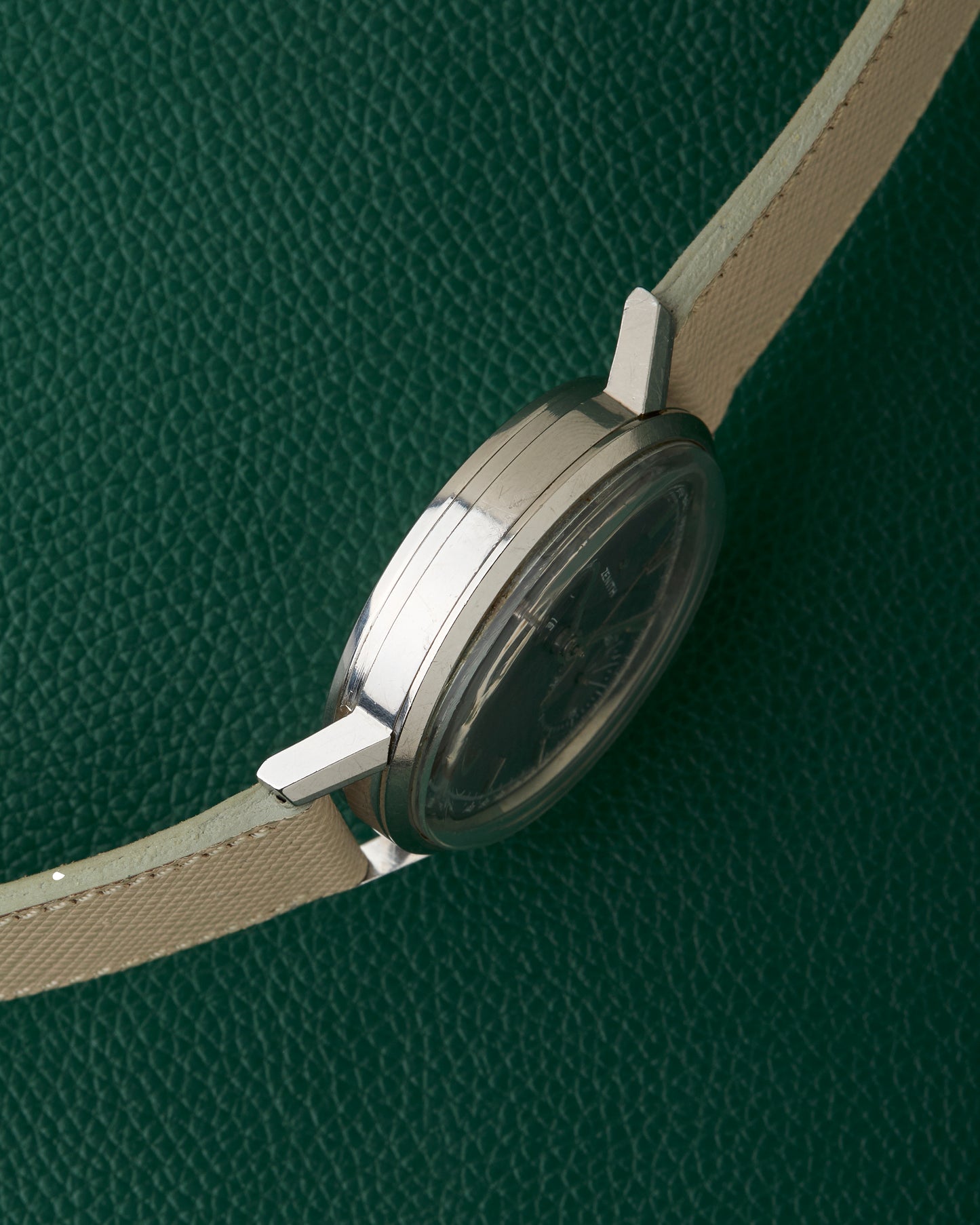 Zenith A271 Slate Sunburst Grey Vintage Chronograph