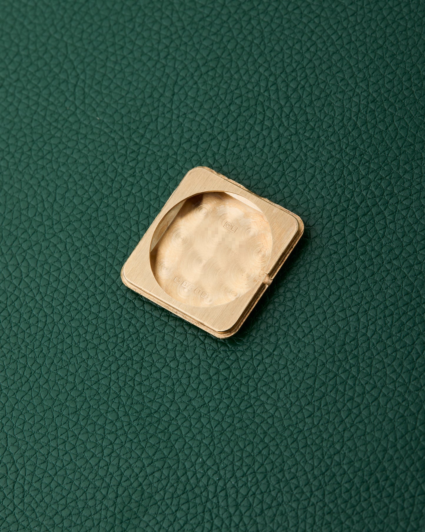 Bouverie 9K British London Yellow Gold Tank Quartz Vintage 1983