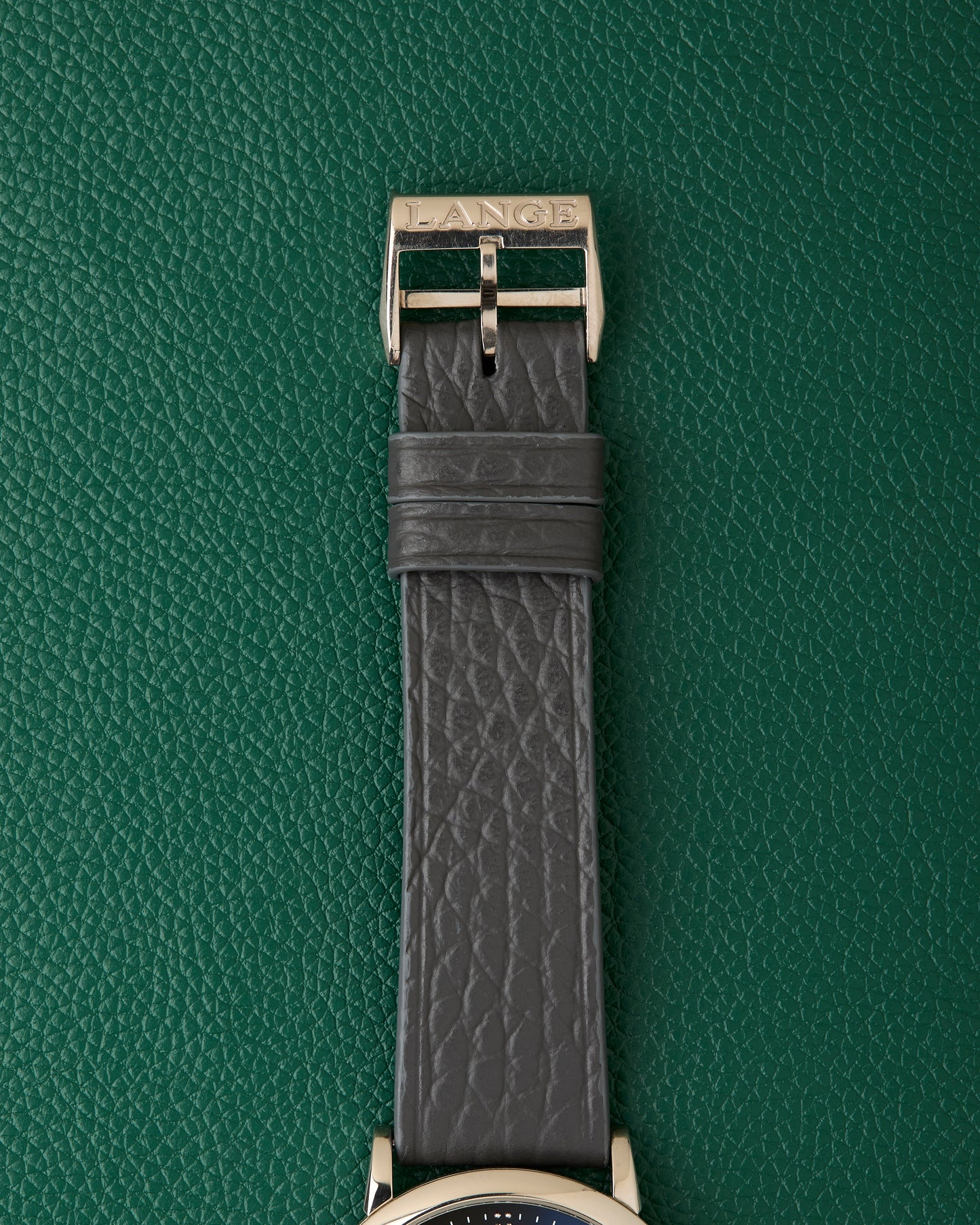 A. Lange & Söhne Saxonia Ref. 215.029 Box 2008 Papers 18k White Gold