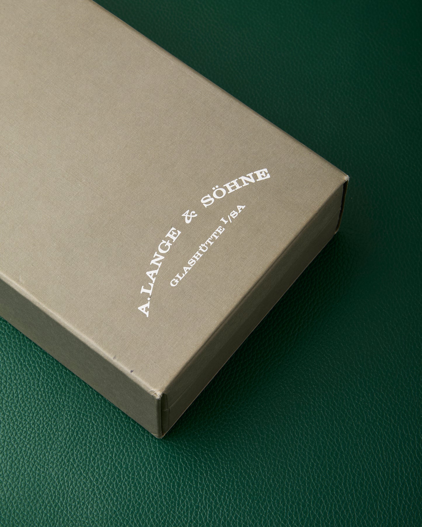 A. Lange & Söhne Saxonia Ref. 215.029 Box 2008 Papers 18k White Gold