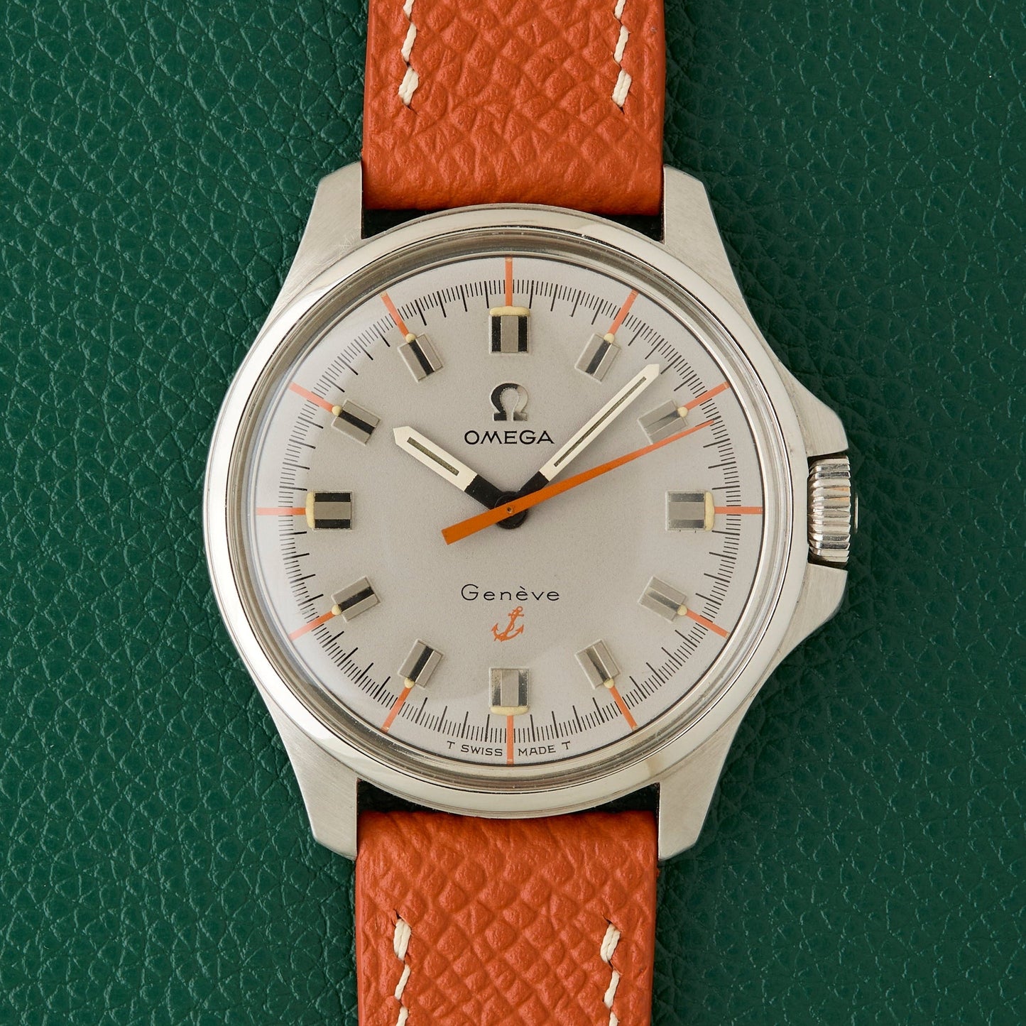 Omega Geneve Admiralty Ref. 135.015 Orange Vintage 1968