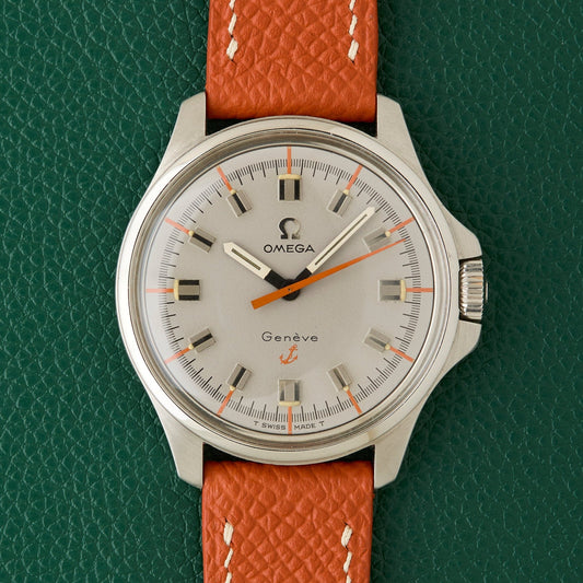 Omega Geneve Admiralty Ref. 135.015 Orange Vintage 1968