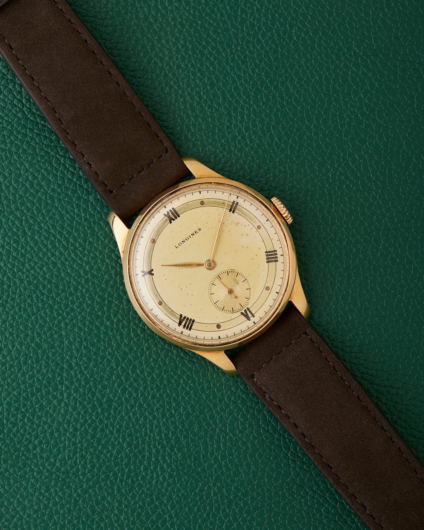 Longines 18k Rose Gold Ref. 4376 Roman Numerals Longines Box