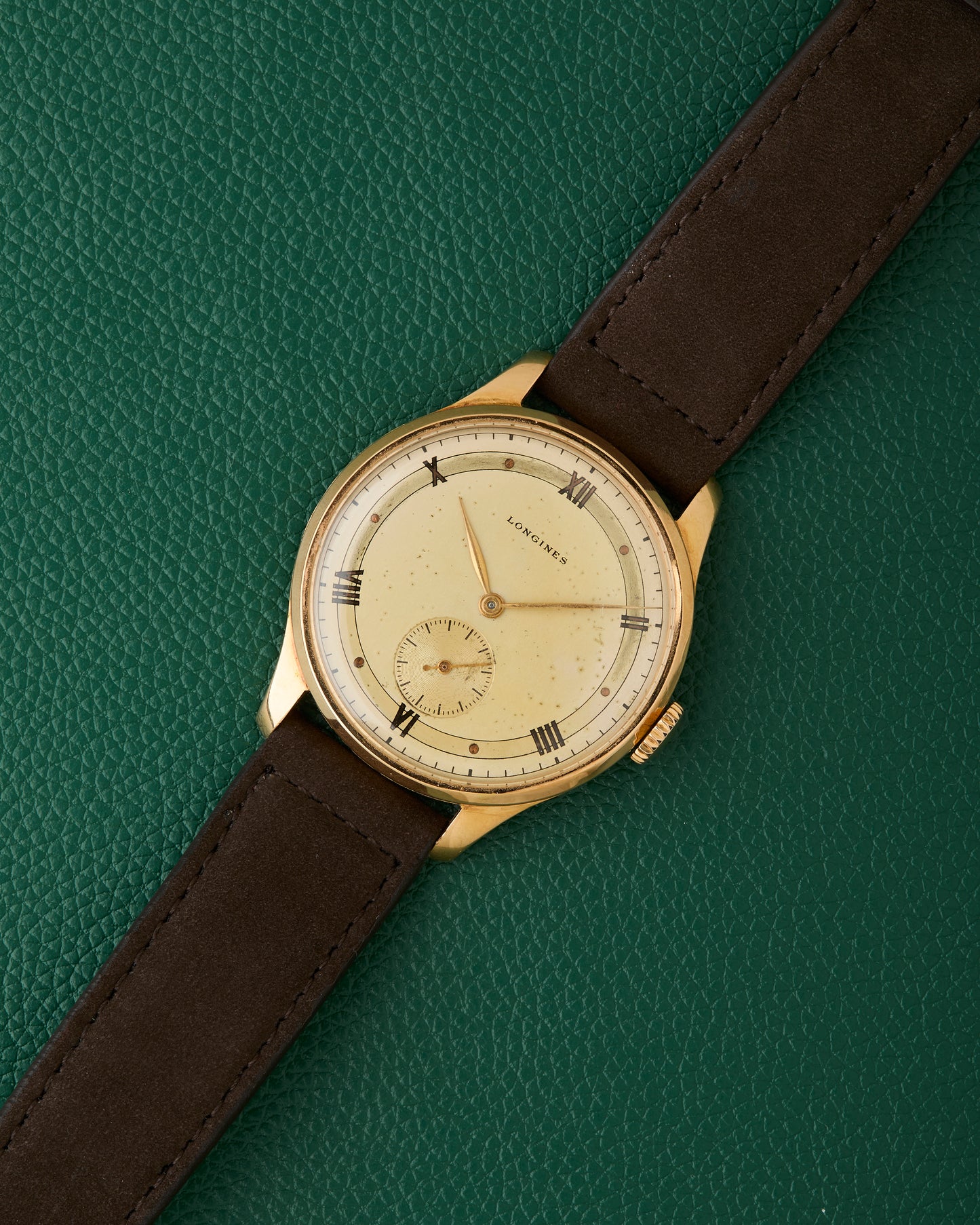 Longines 18k Rose Gold Ref. 4376 Roman Numerals Longines Box