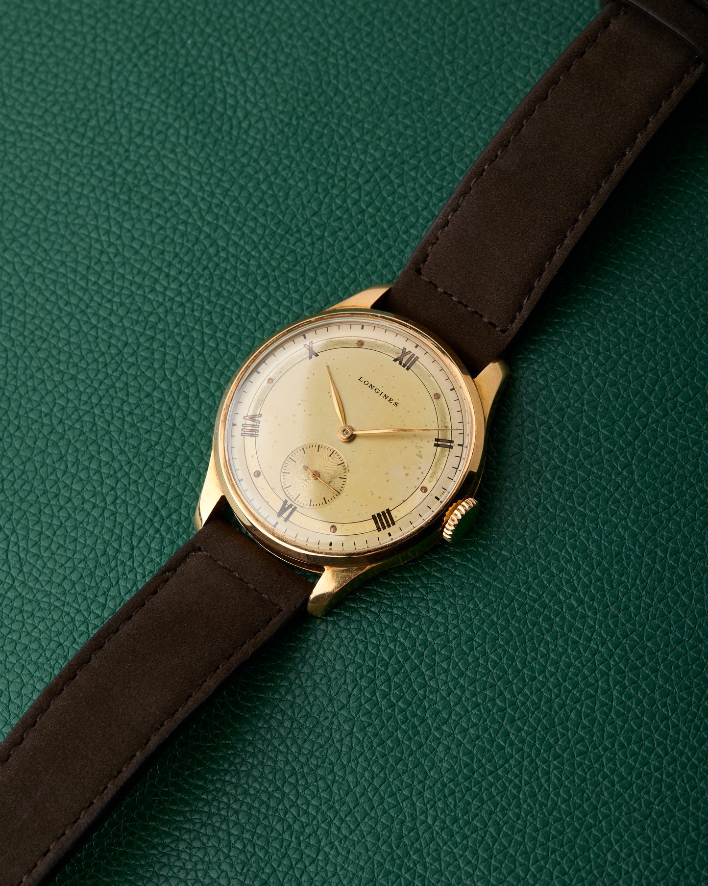 Longines 18k Rose Gold Ref. 4376 Roman Numerals Longines Box