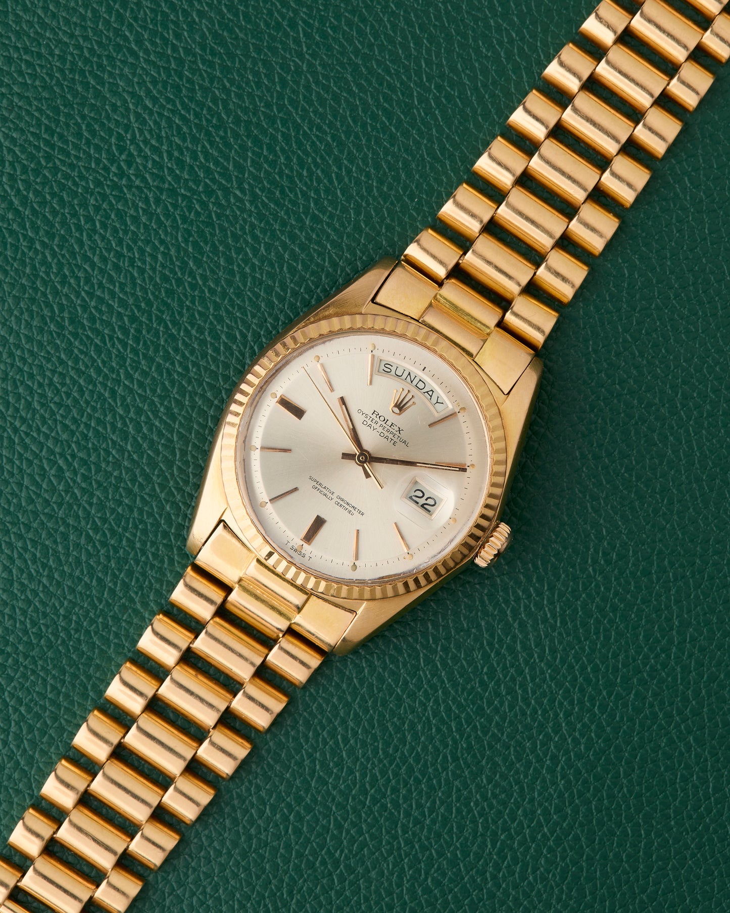 Rolex Day-Date 36mm Ref. 1803 Pink Gold 18K President Bracelet 1972