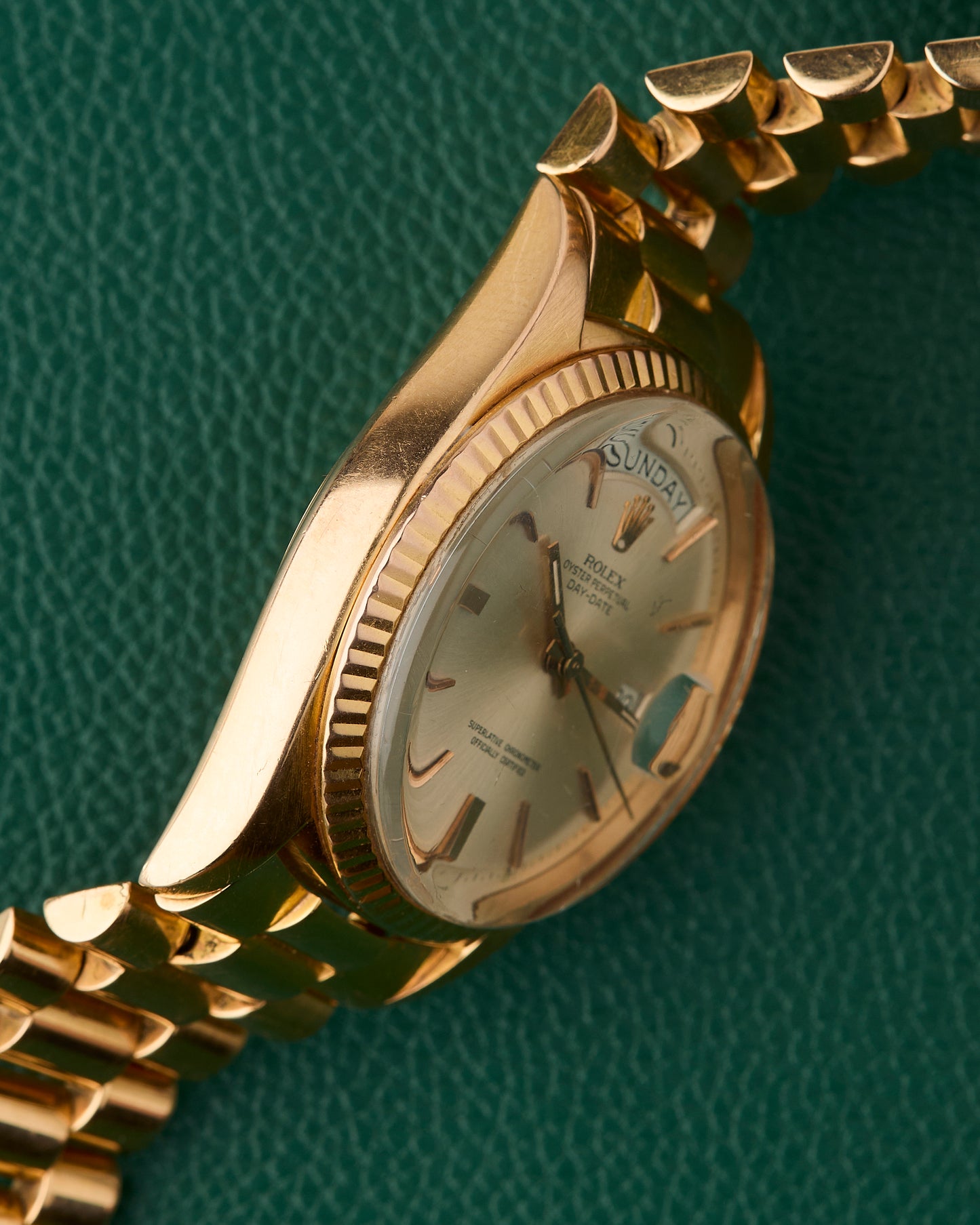 Rolex Day-Date 36mm Ref. 1803 Pink Gold 18K President Bracelet 1972