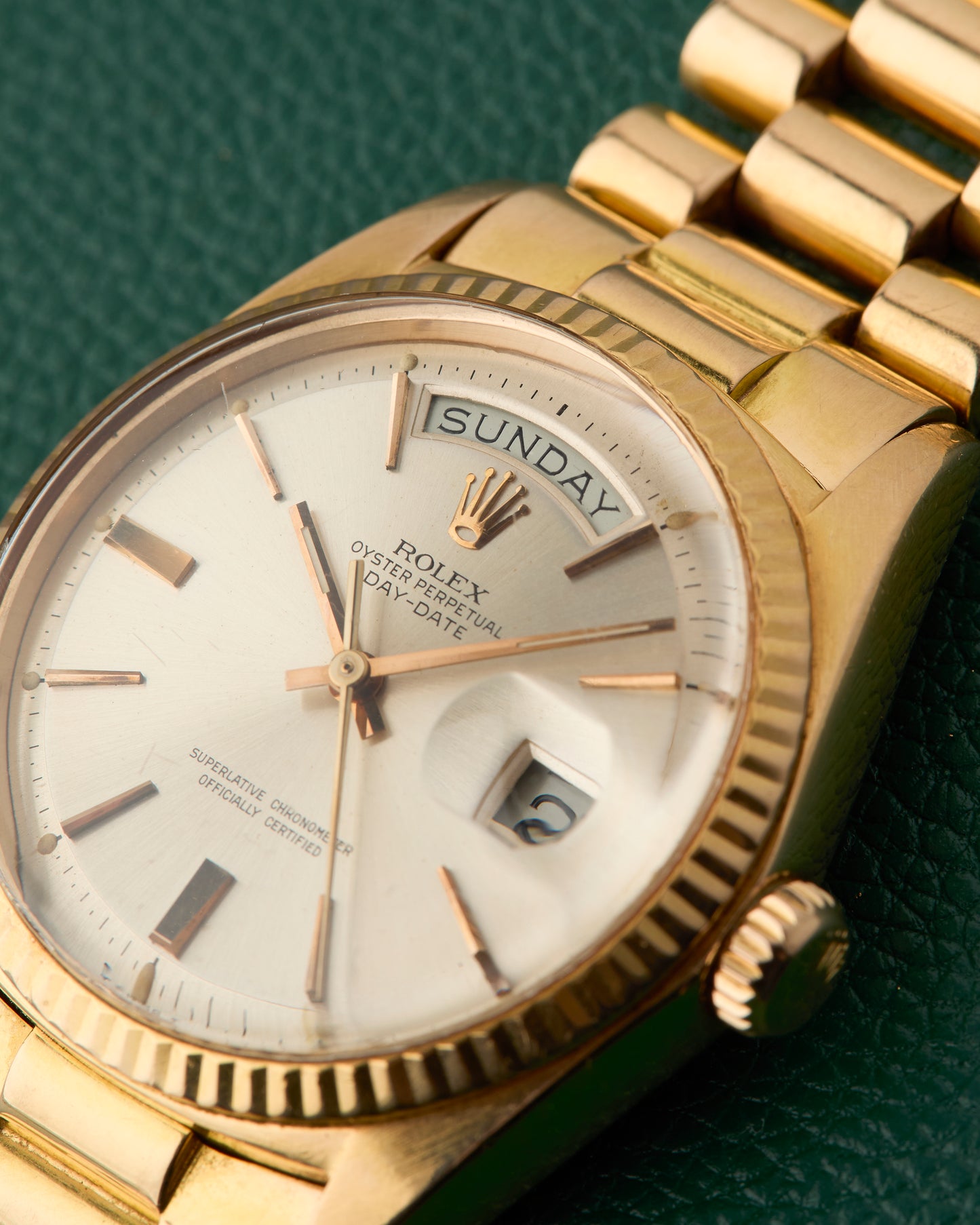 Rolex Day-Date 36mm Ref. 1803 Pink Gold 18K President Bracelet 1972