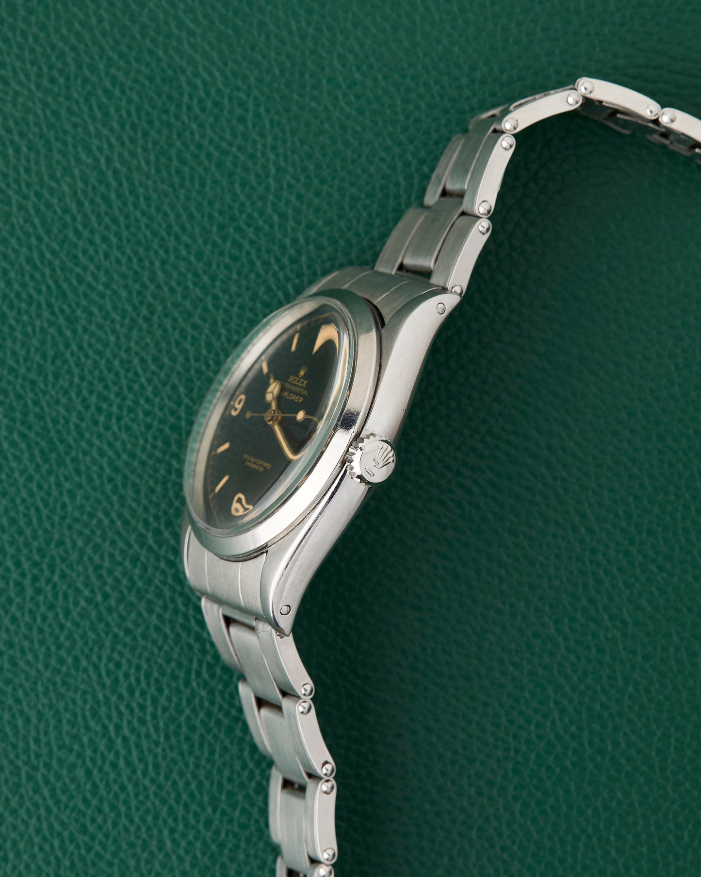Rolex Explorer Ref. 6610 Oyster Perpetual Black Dial Oyster Bracelet