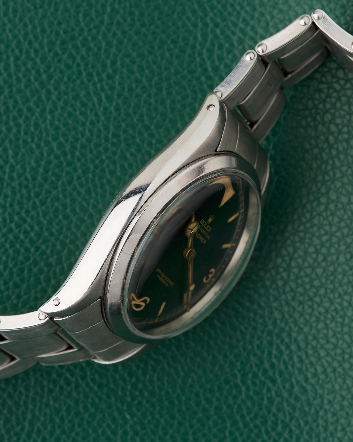 Rolex Explorer Ref. 6610 Oyster Perpetual Black Dial Oyster Bracelet