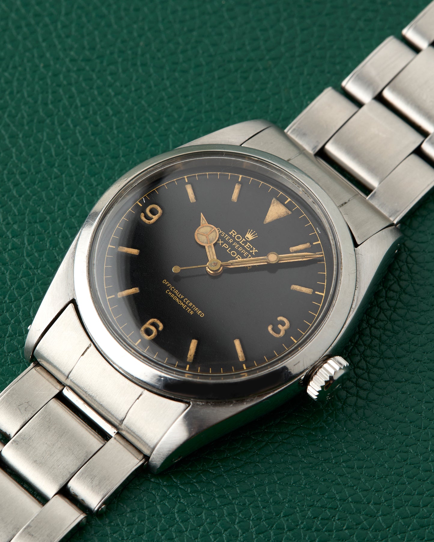 Rolex Explorer Ref. 6610 Oyster Perpetual Black Dial Oyster Bracelet