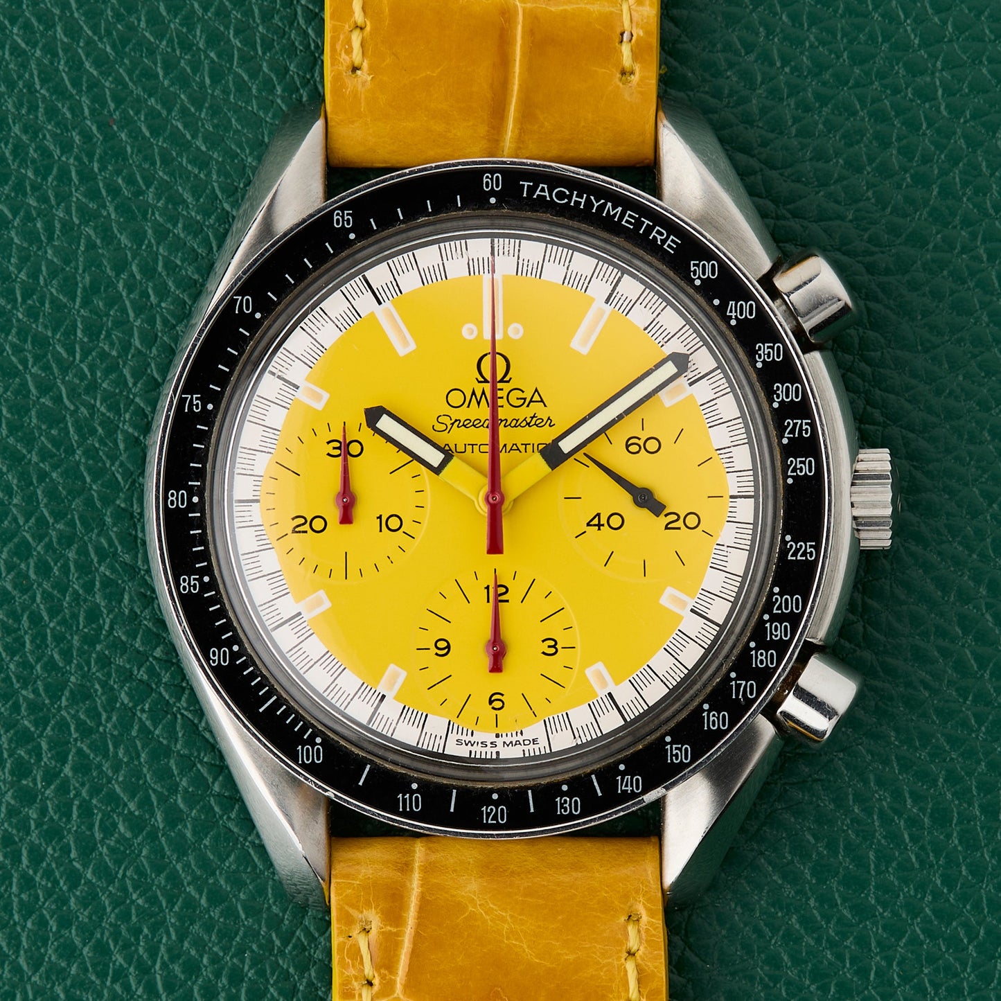 Omega Speedmaster Ref. 3510.12 Racing Schumacher Yellow Dial