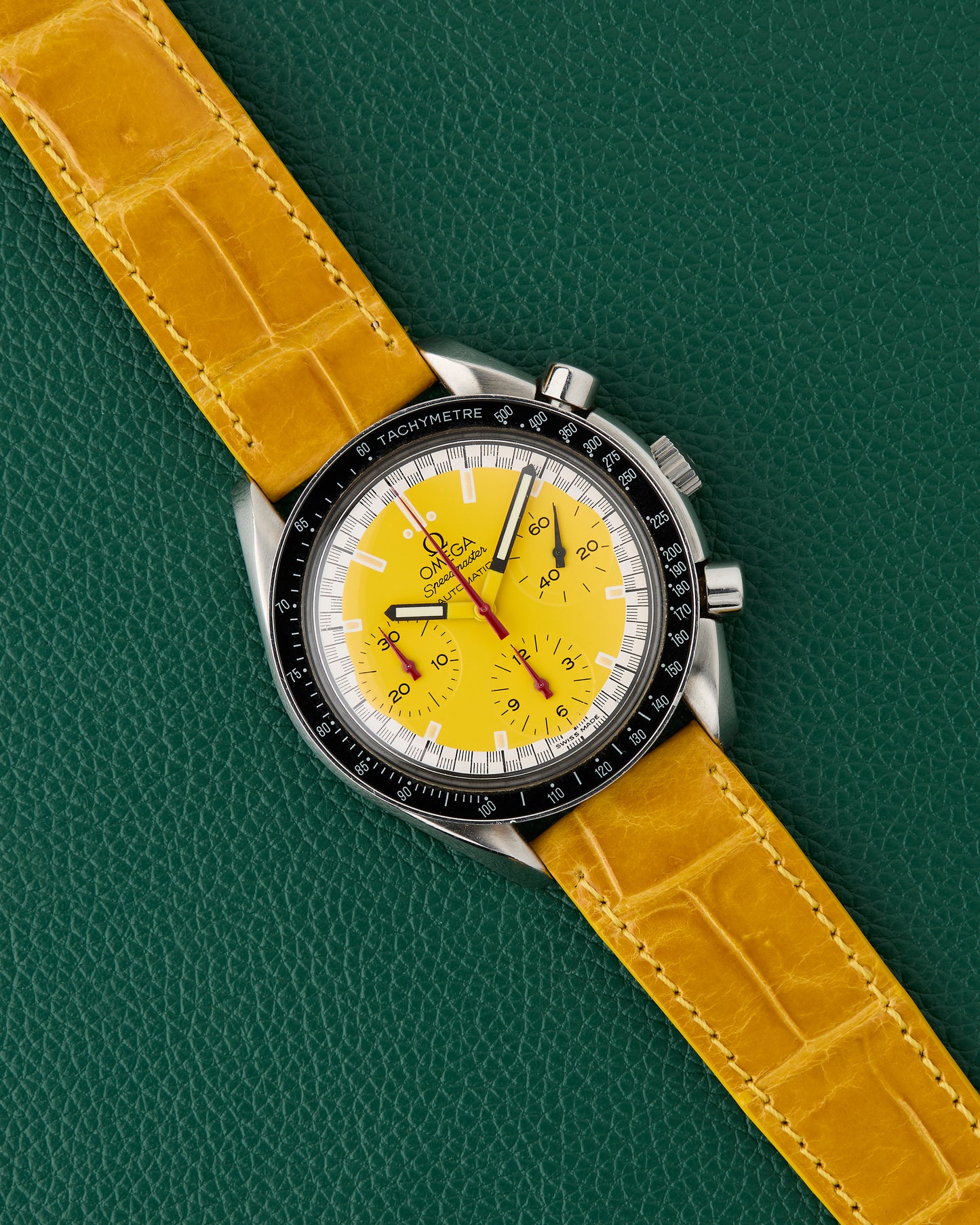 Omega Speedmaster Ref. 3510.12 Racing Schumacher Yellow Dial