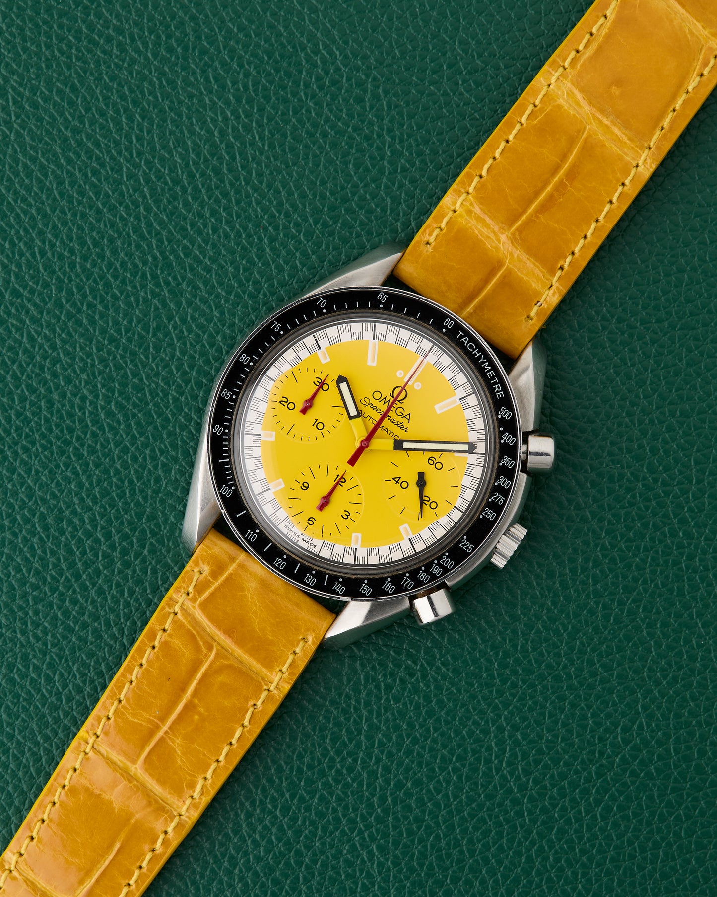 Omega Speedmaster Ref. 3510.12 Racing Schumacher Yellow Dial