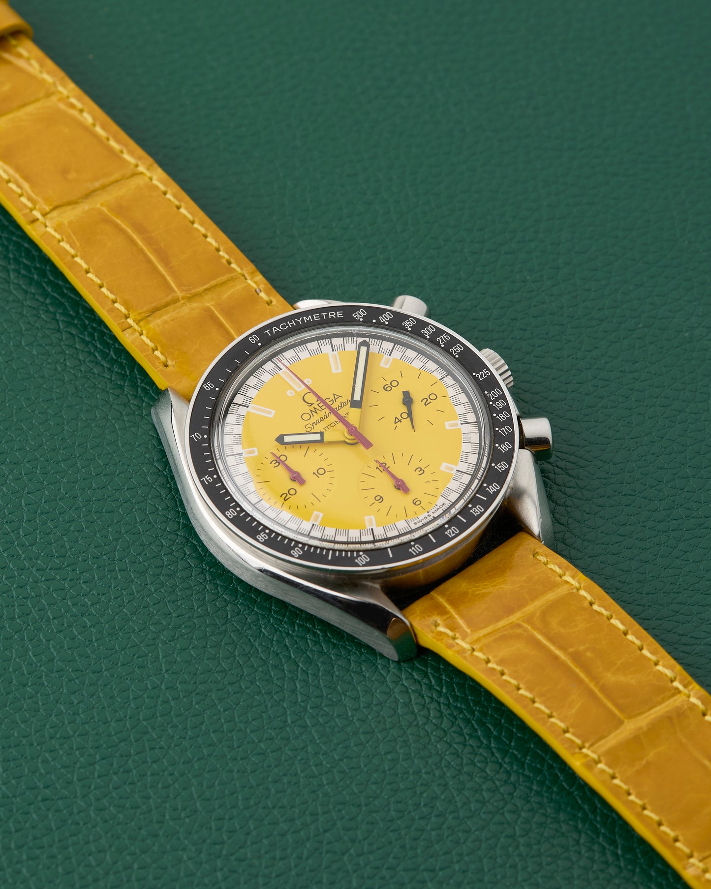 Omega Speedmaster Ref. 3510.12 Racing Schumacher Yellow Dial