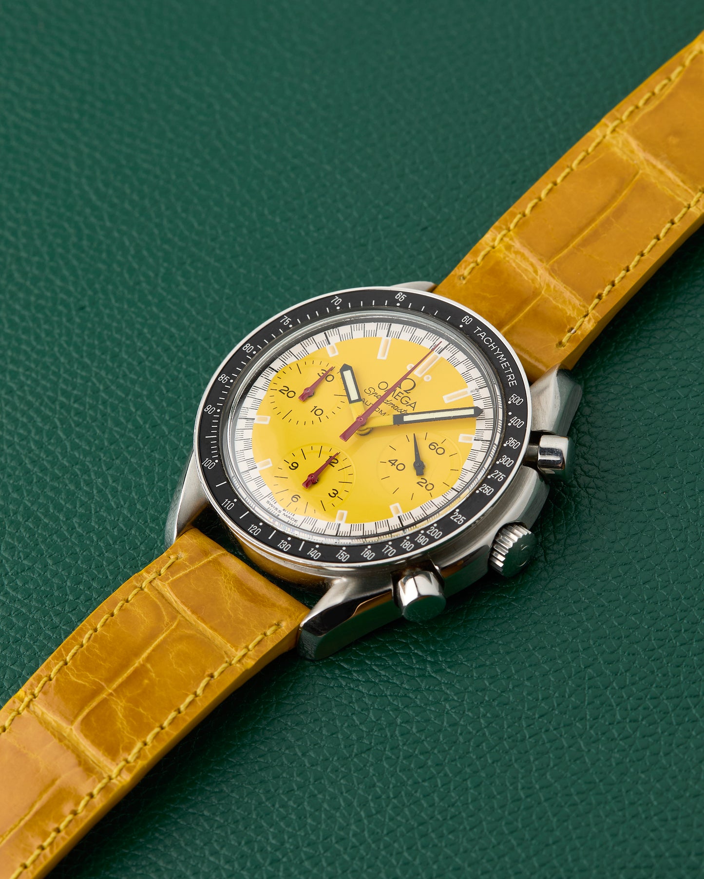 Omega Speedmaster Ref. 3510.12 Racing Schumacher Yellow Dial