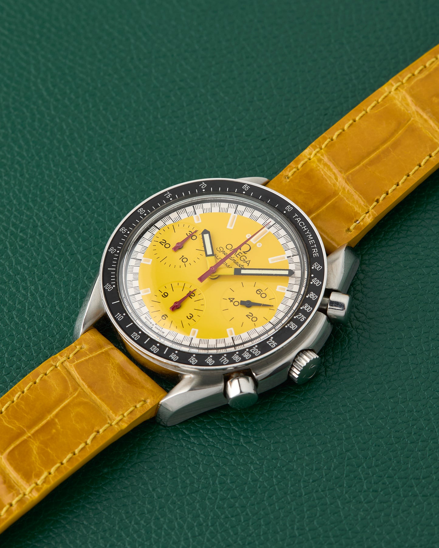 Omega Speedmaster Ref. 3510.12 Racing Schumacher Yellow Dial