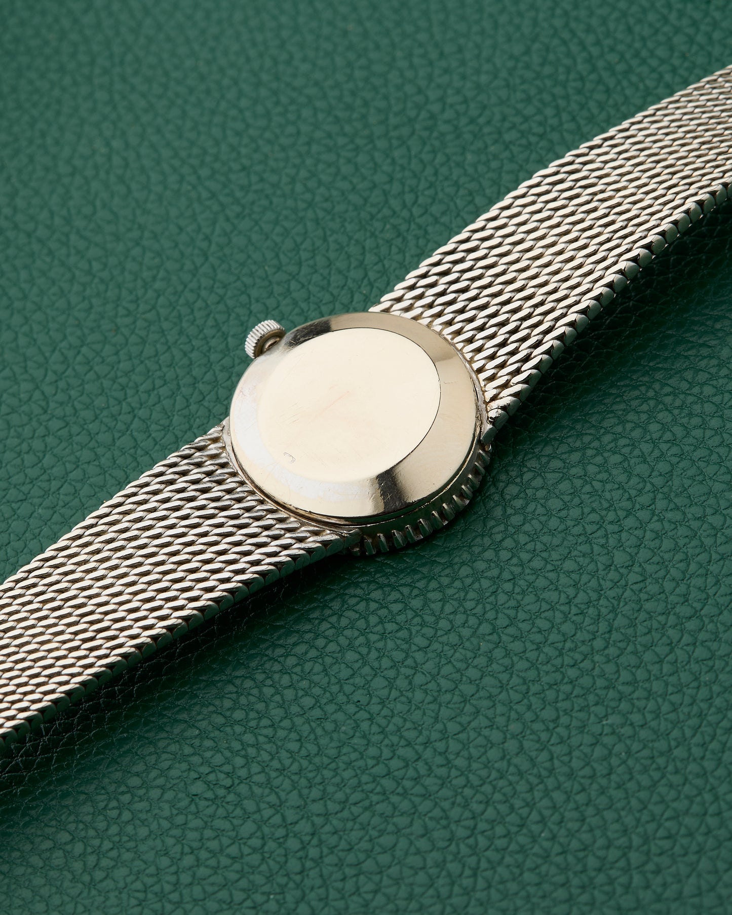 Omega Ref. 171BCF27P White Gold 18k Diamonds & Emeralds Cocktail Watch