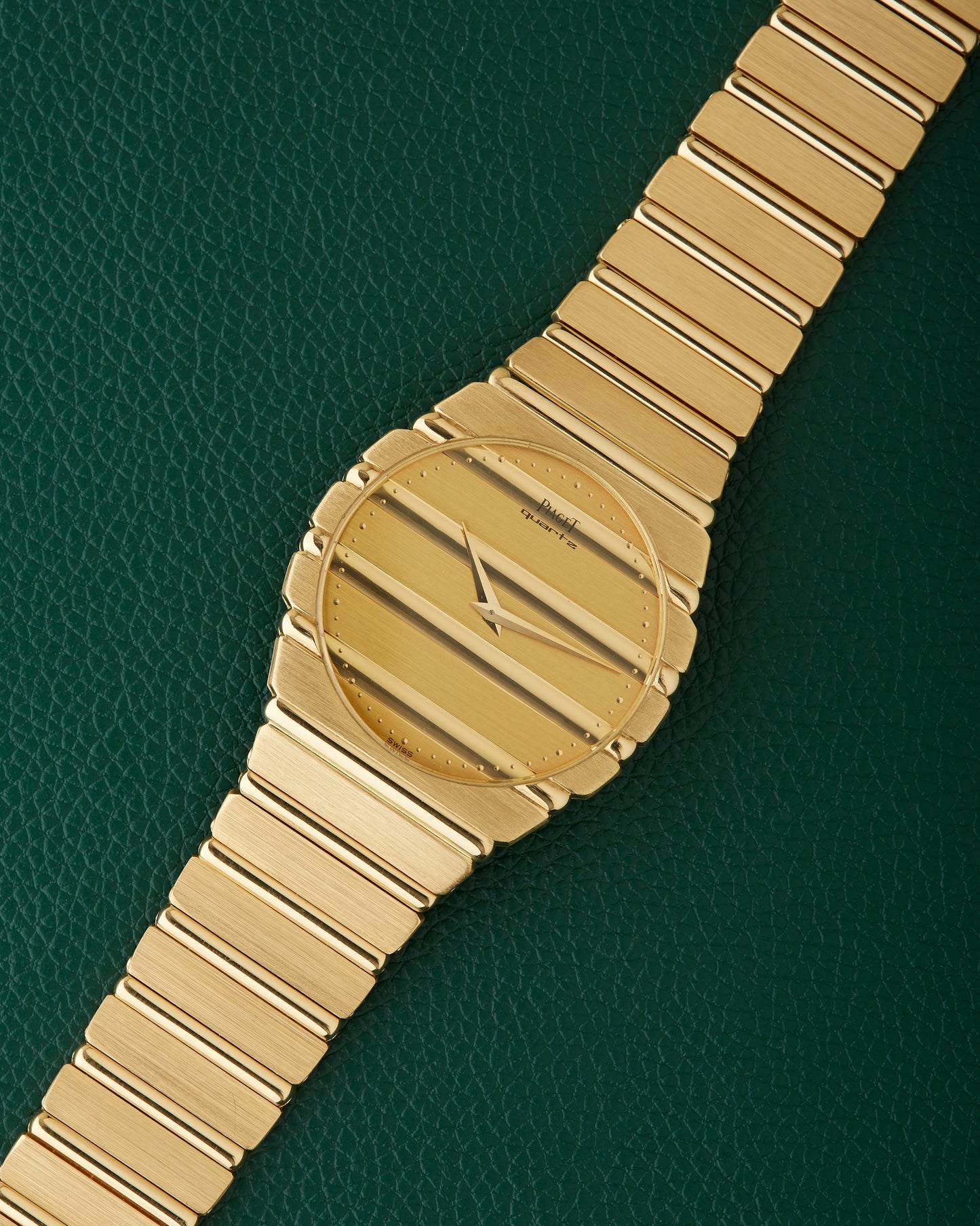 Piaget Polo 7661 C 701 Round Jumbo 18K Gold