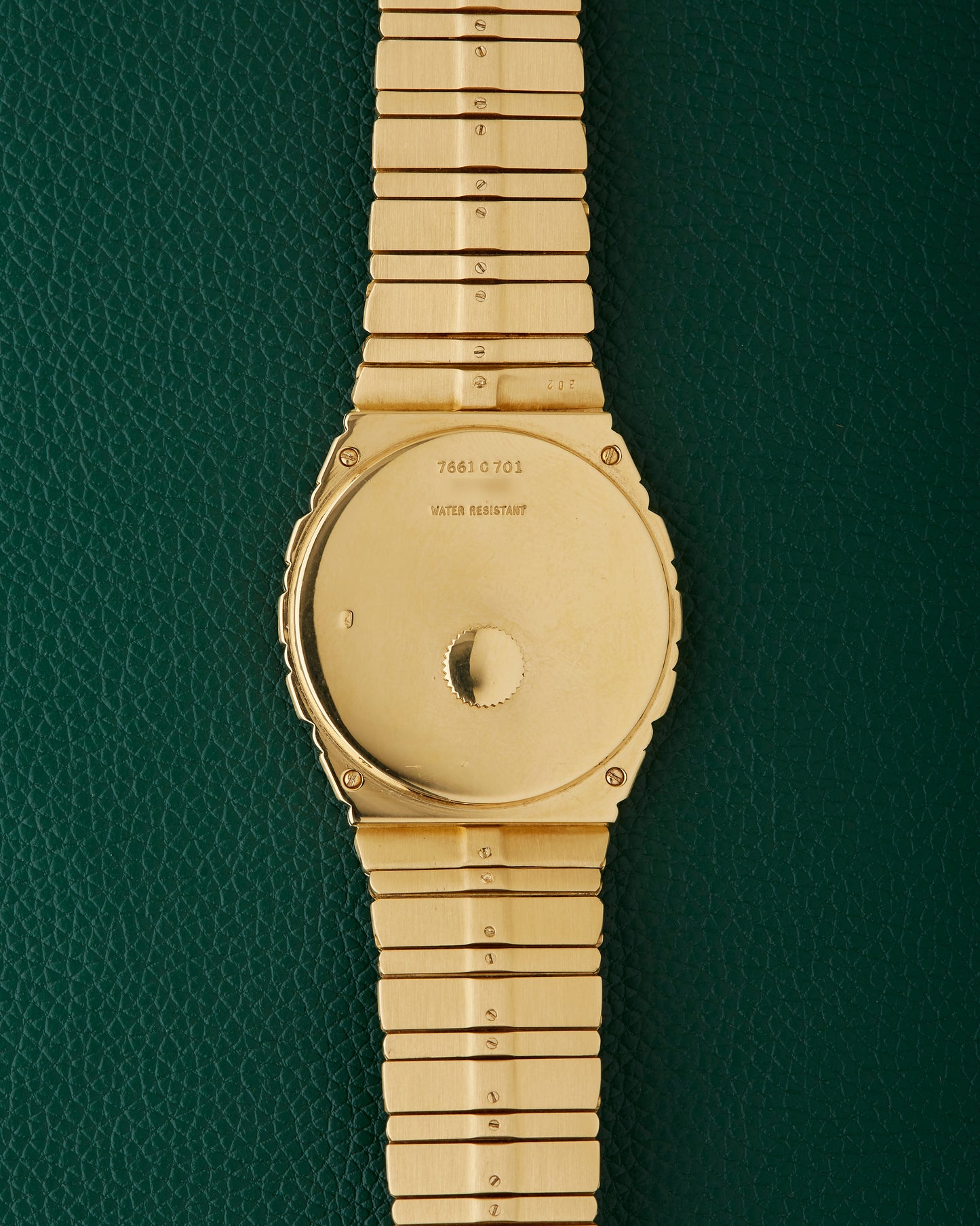 Piaget Polo 7661 C 701 Round Jumbo 18K Gold