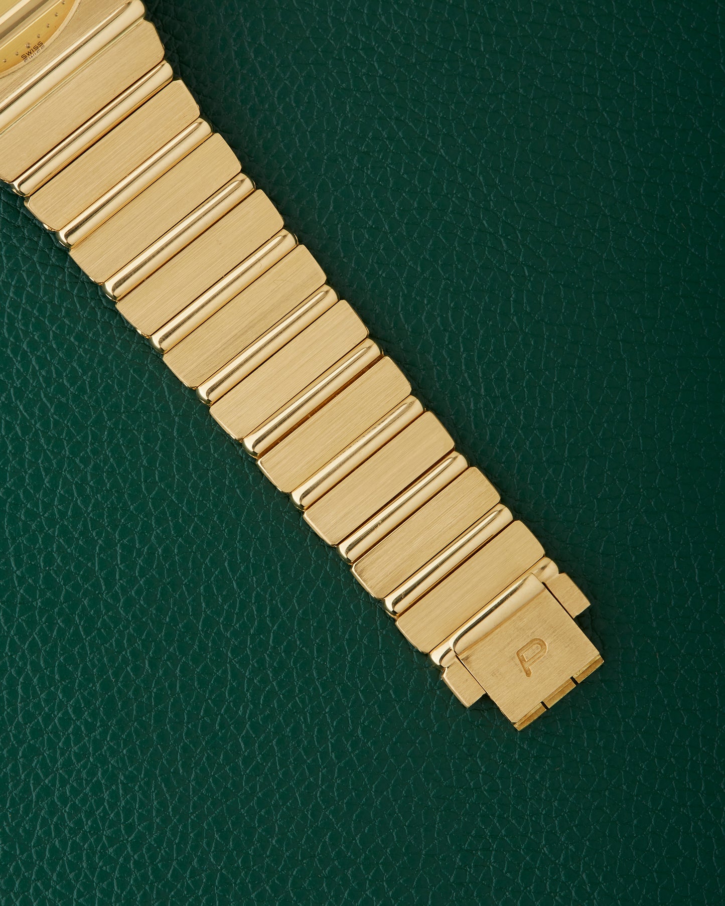 Piaget Polo 7661 C 701 Round Jumbo 18K Gold