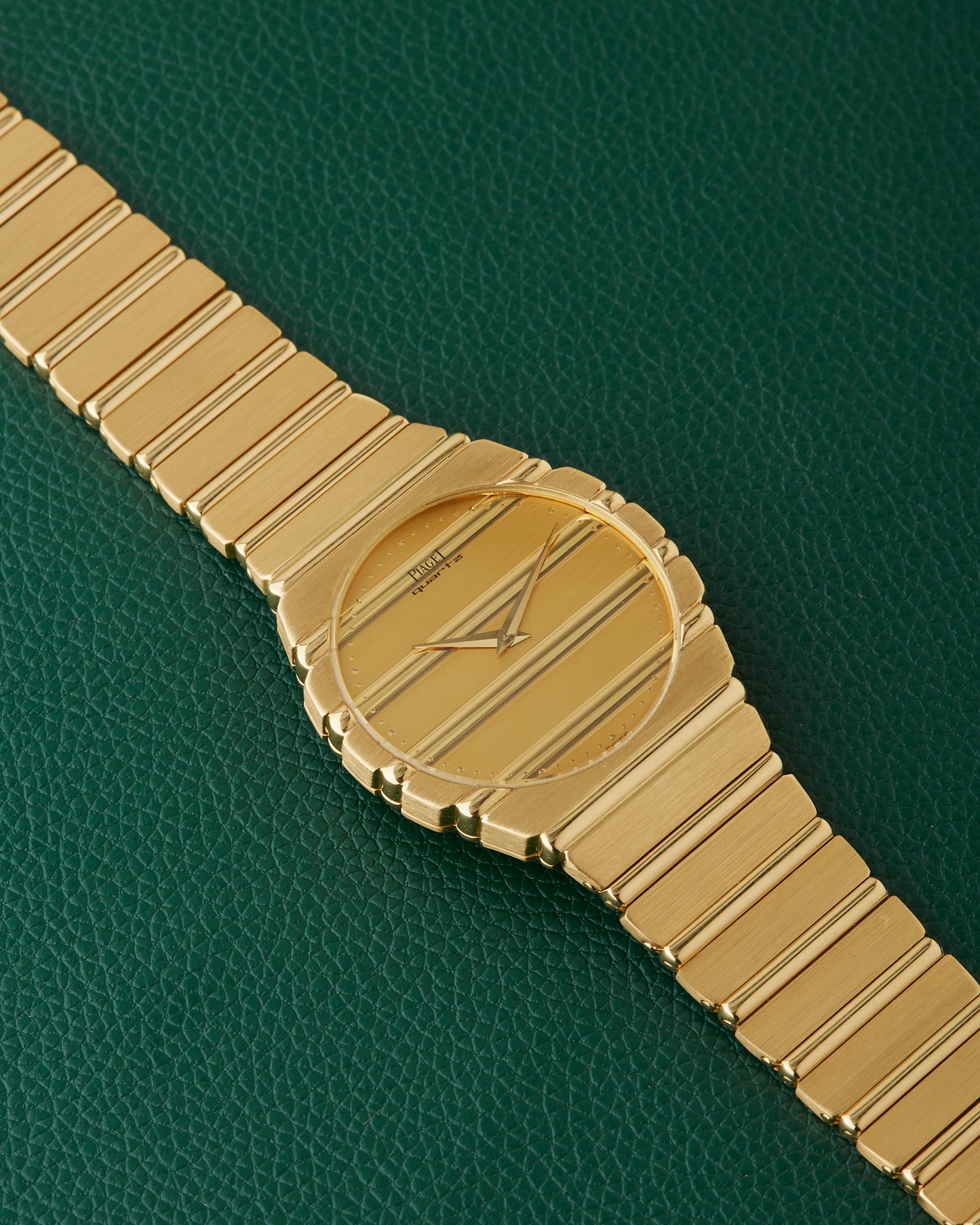 Piaget Polo 7661 C 701 Round Jumbo 18K Gold