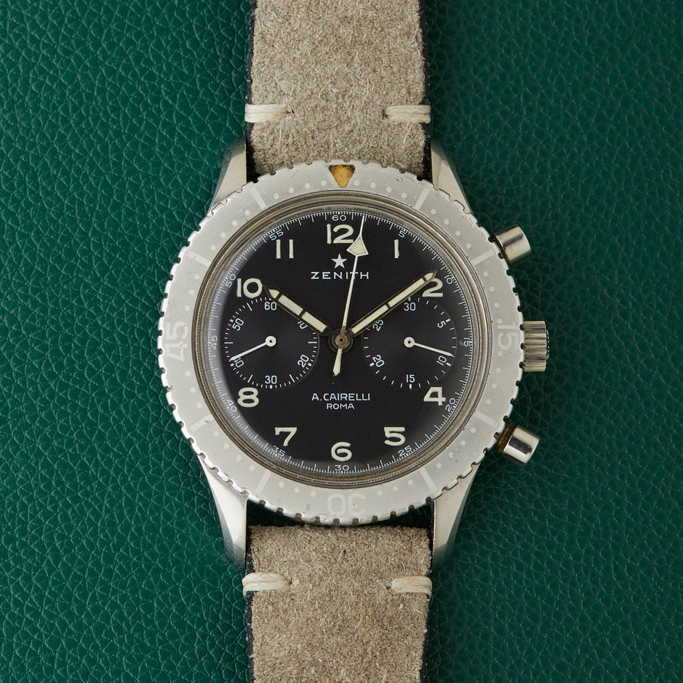 Zenith A.Cairelli Roma Tipo CP-2 AMI Assigned Faded Ghost Bezel ...