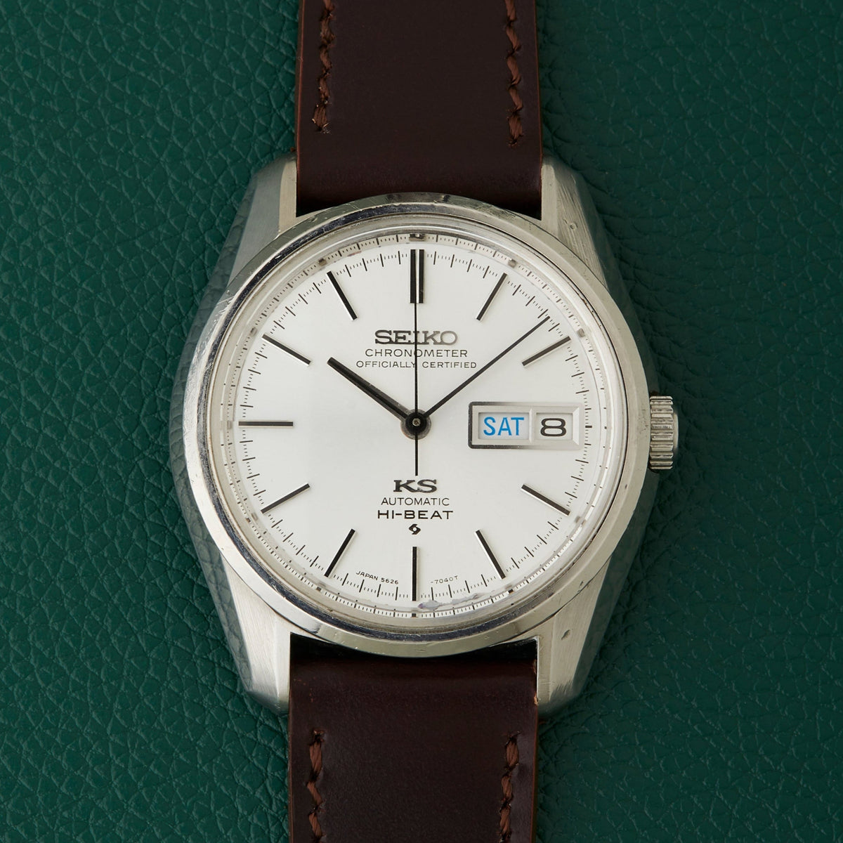 Seiko King Seiko 5626-7041 Chronometer Japan Hi-Beat 1973 