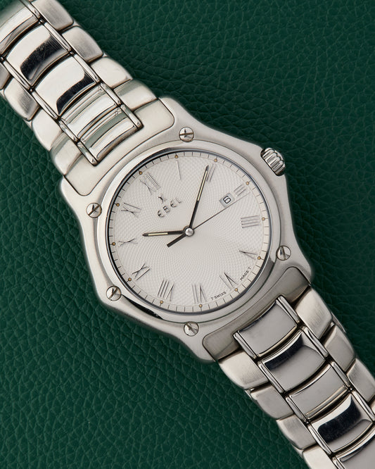 Ebel 1911 Ref. 987902 White Dial Signed Bracelet