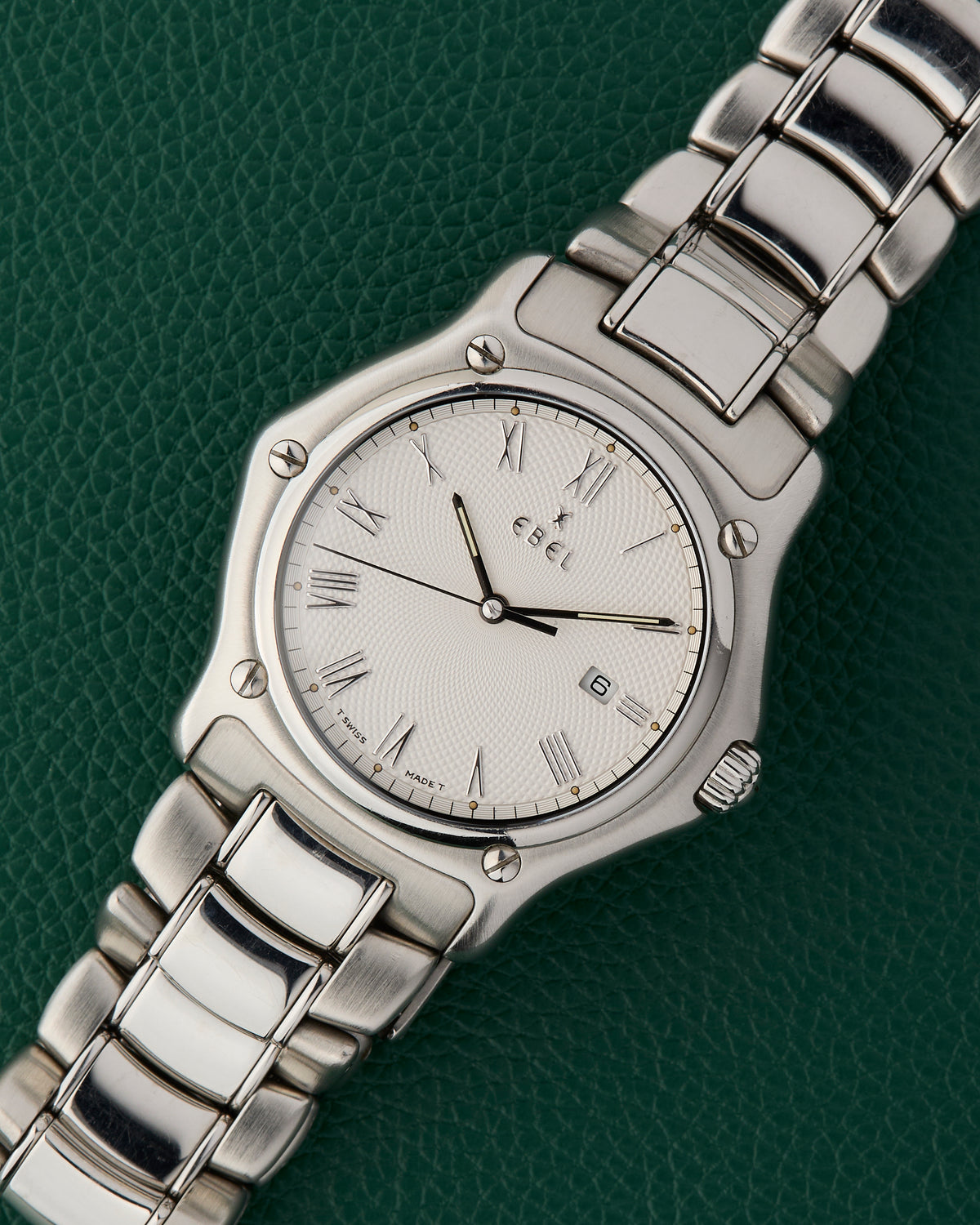 Ebel 1911 Ref. 987902 White Dial Signed Bracelet