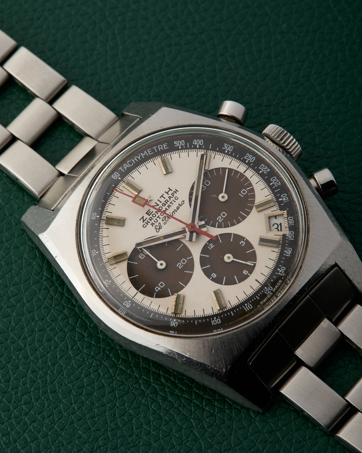 Zenith Ref. A384 Gay Freres Ladder Bracelet Tropical Dial