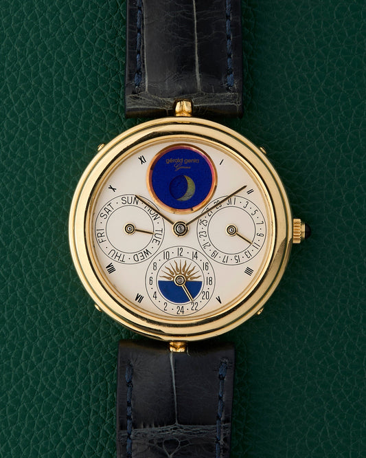 Gérald Genta Day-Date Ref. G2826.4 Moonphase 18K Yellow Gold