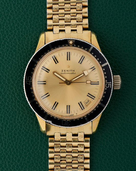 Zenith Ref. P3632 Automatic Diver Vintage Zenith Bracelet