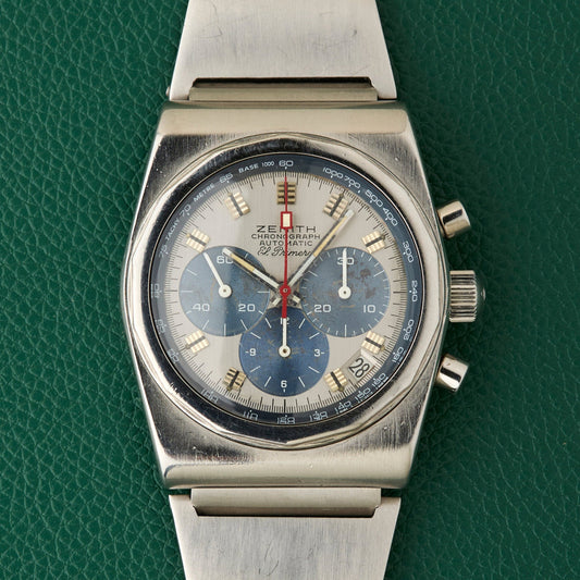 Zenith A783 Vintage El Primero Chronograph Gay Freres Lobster Bracelet