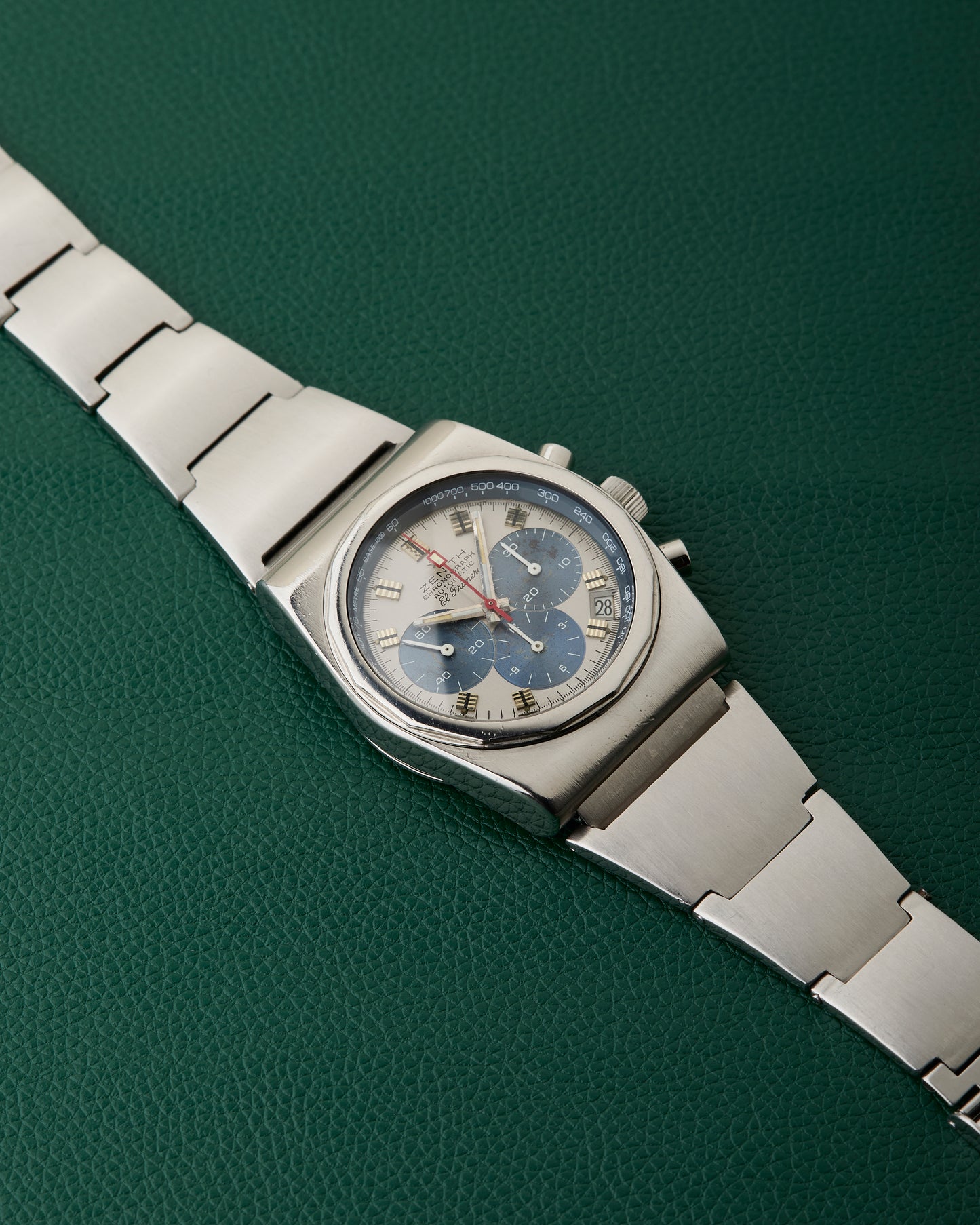 Zenith A783 Vintage El Primero Chronograph Gay Freres Lobster Bracelet