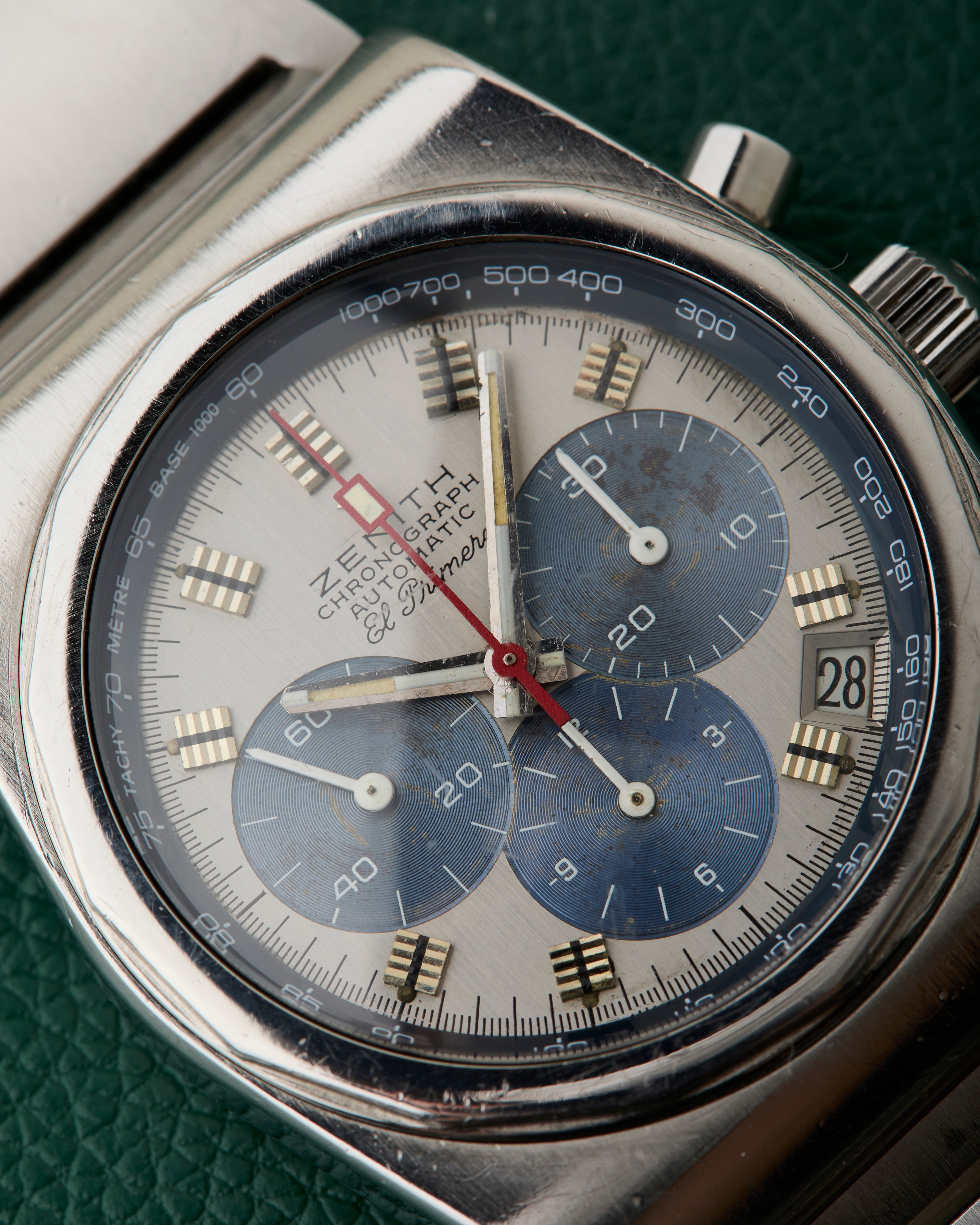 Zenith A783 Vintage El Primero Chronograph Gay Freres Lobster
