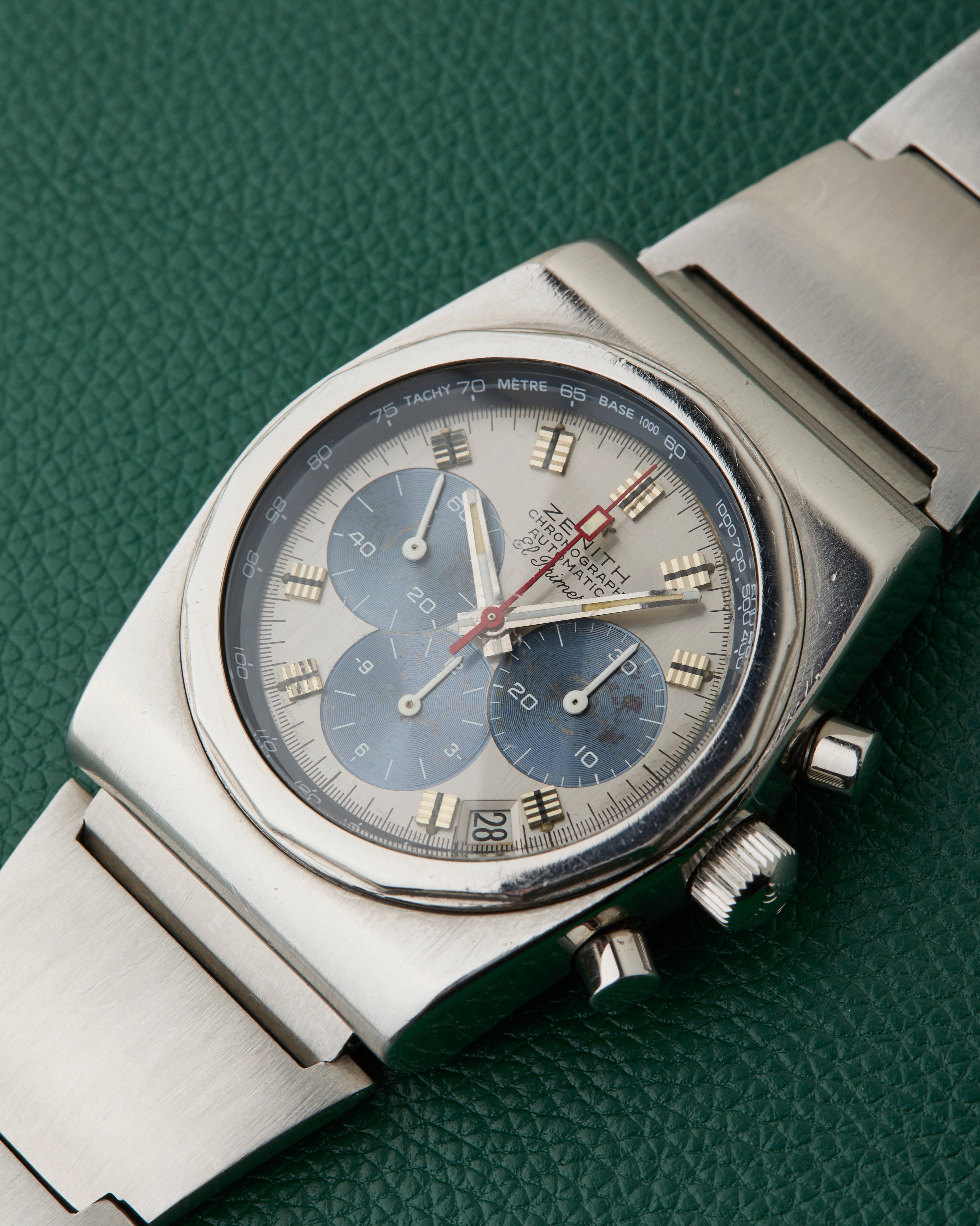 Zenith A783 Vintage El Primero Chronograph Gay Freres Lobster