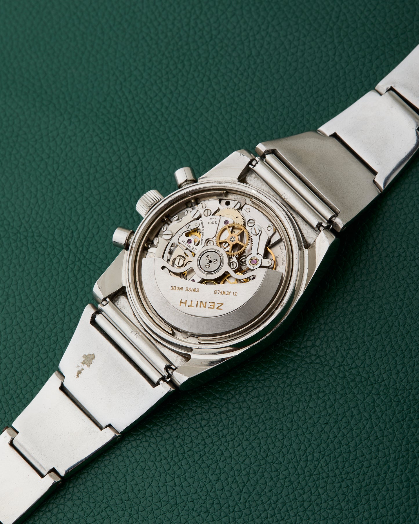 Zenith A783 Vintage El Primero Chronograph Gay Freres Lobster Bracelet