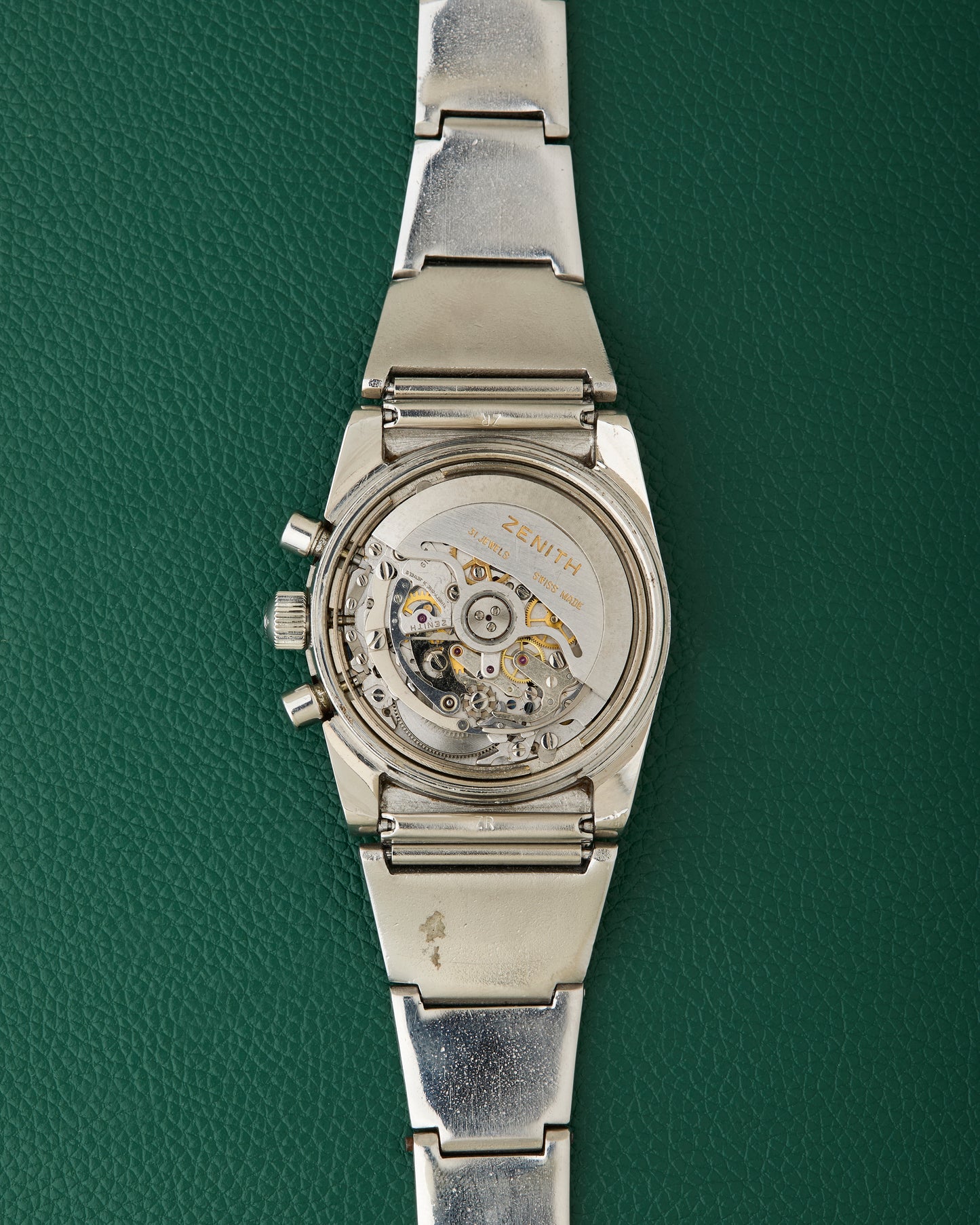 Zenith A783 Vintage El Primero Chronograph Gay Freres Lobster Bracelet