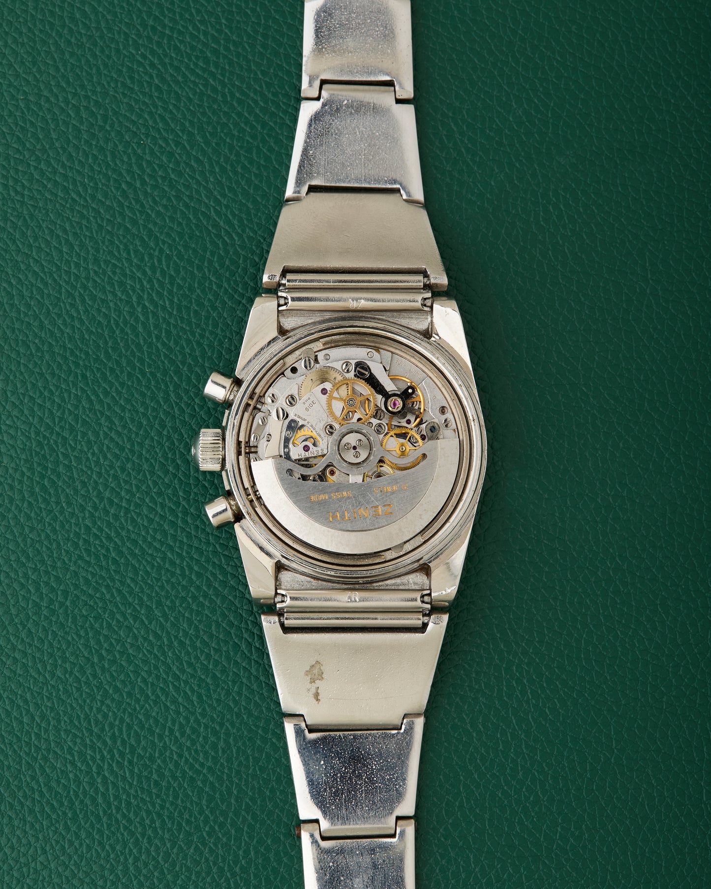 Zenith A783 Vintage El Primero Chronograph Gay Freres Lobster Bracelet