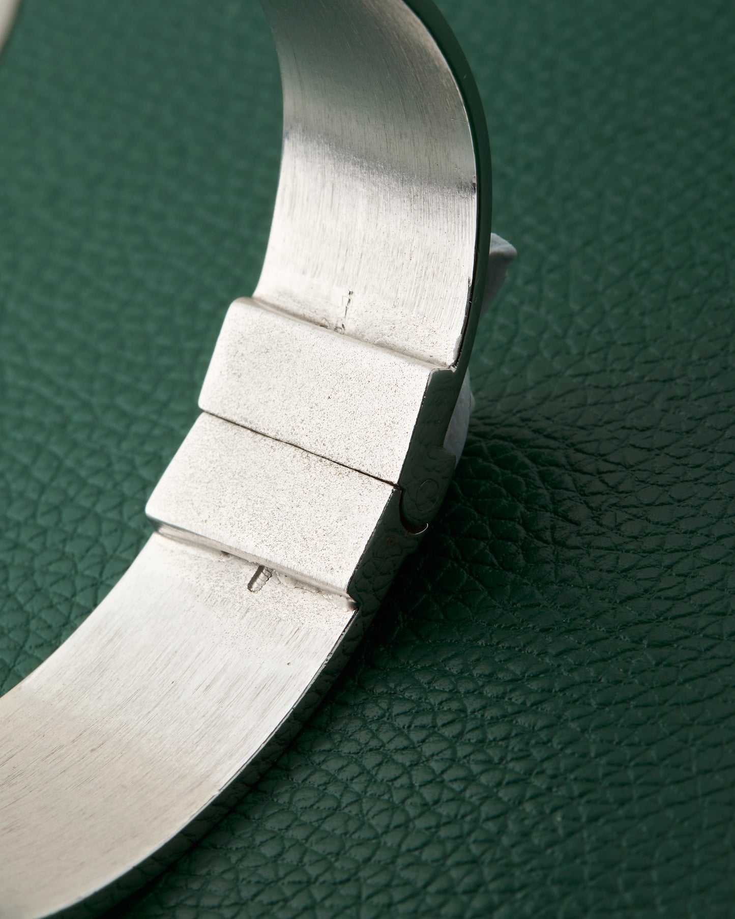 Consul Sculptural Reflective Patterned Cuff Bracelet Watch