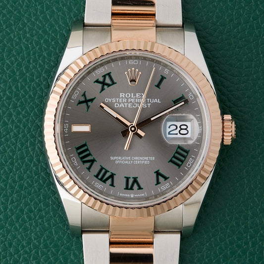 Rolex Ref.126231 Datejust 36 Wimbledon Dial Two Tone Full Set 2024