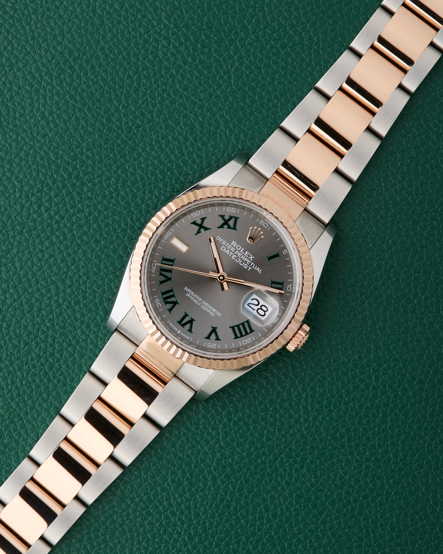 Rolex Ref.126231 Datejust 36 Wimbledon Dial Two Tone Full Set 2024