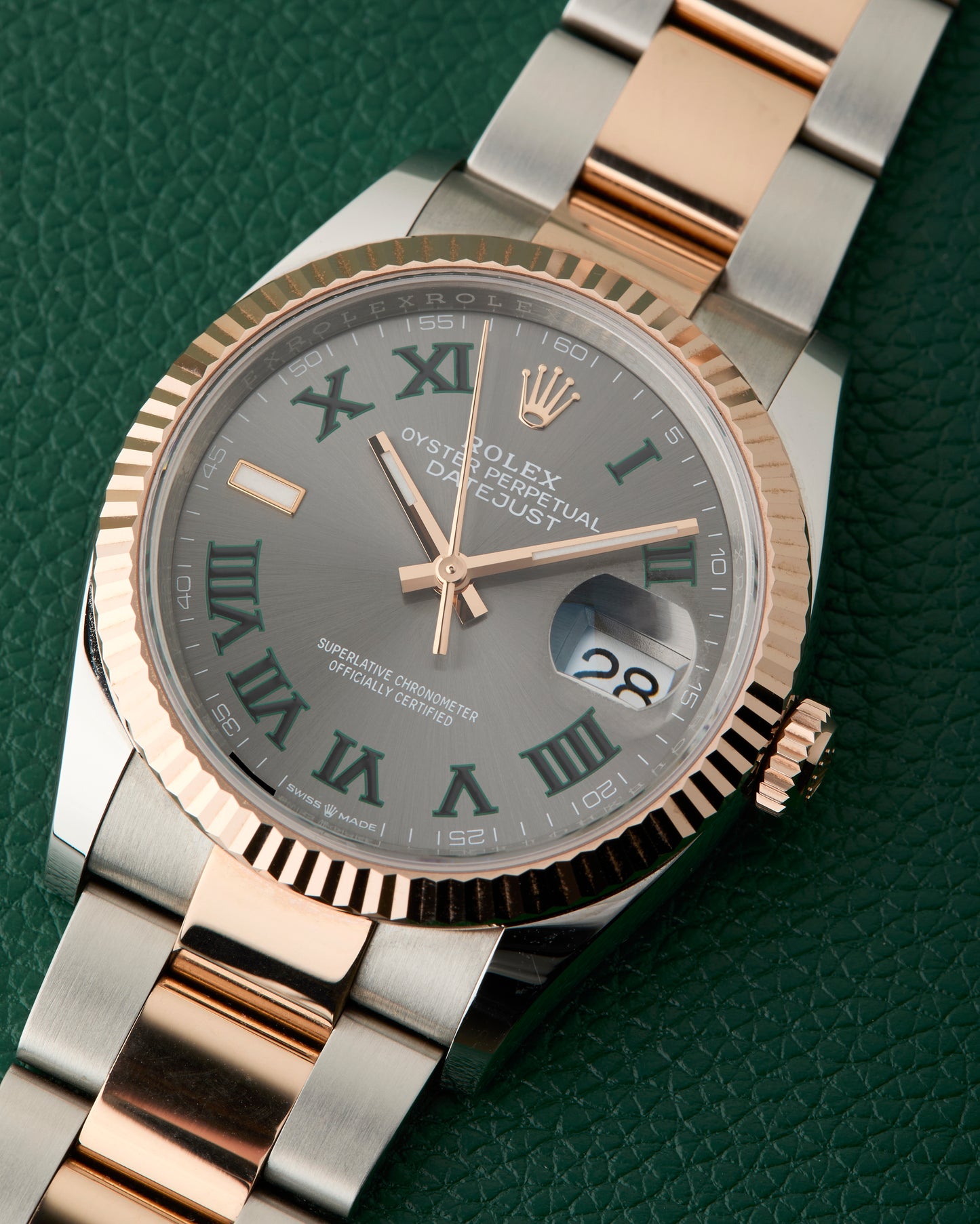 Rolex Ref.126231 Datejust 36 Wimbledon Dial Two Tone Full Set 2024