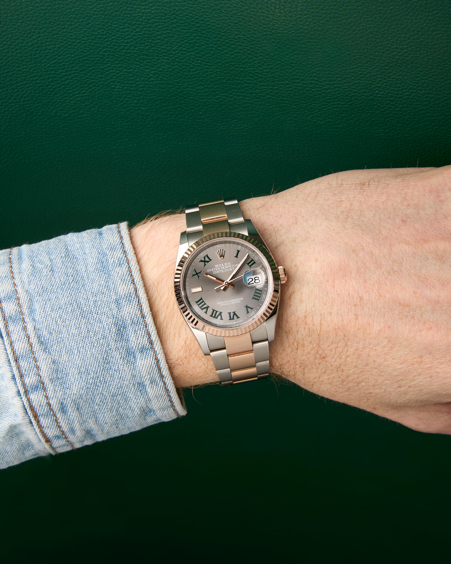 Rolex Ref.126231 Datejust 36 Wimbledon Dial Two Tone Full Set 2024