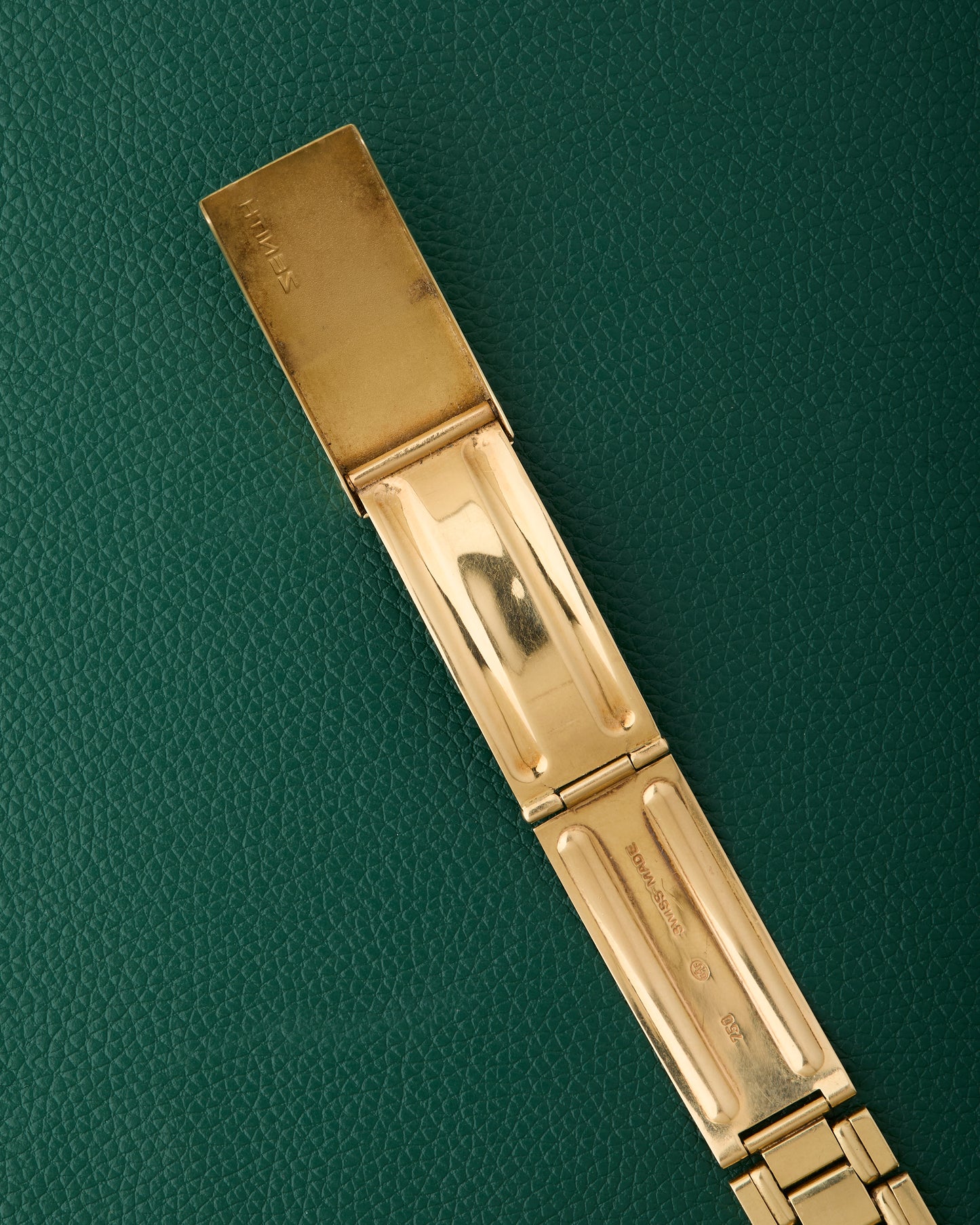Zenith Defy de Luxe 18k Yellow Gold Octagon 18K Chiclets Bracelet 1971