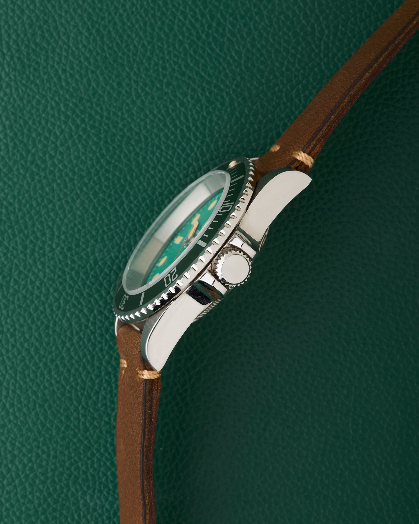 Freese 101 Green Dial Green Bezel Automatic Simon Freese Watch