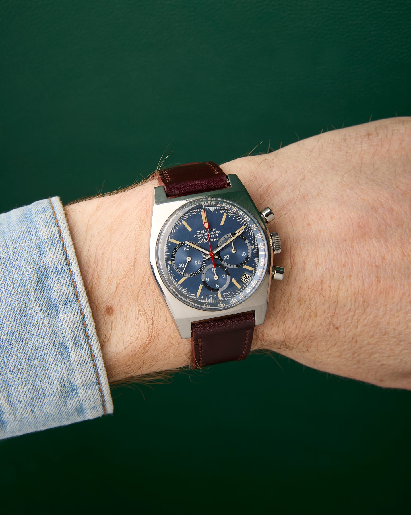 Zenith Ref. A3818 Cover Girl El Primero Original Vintage 1971